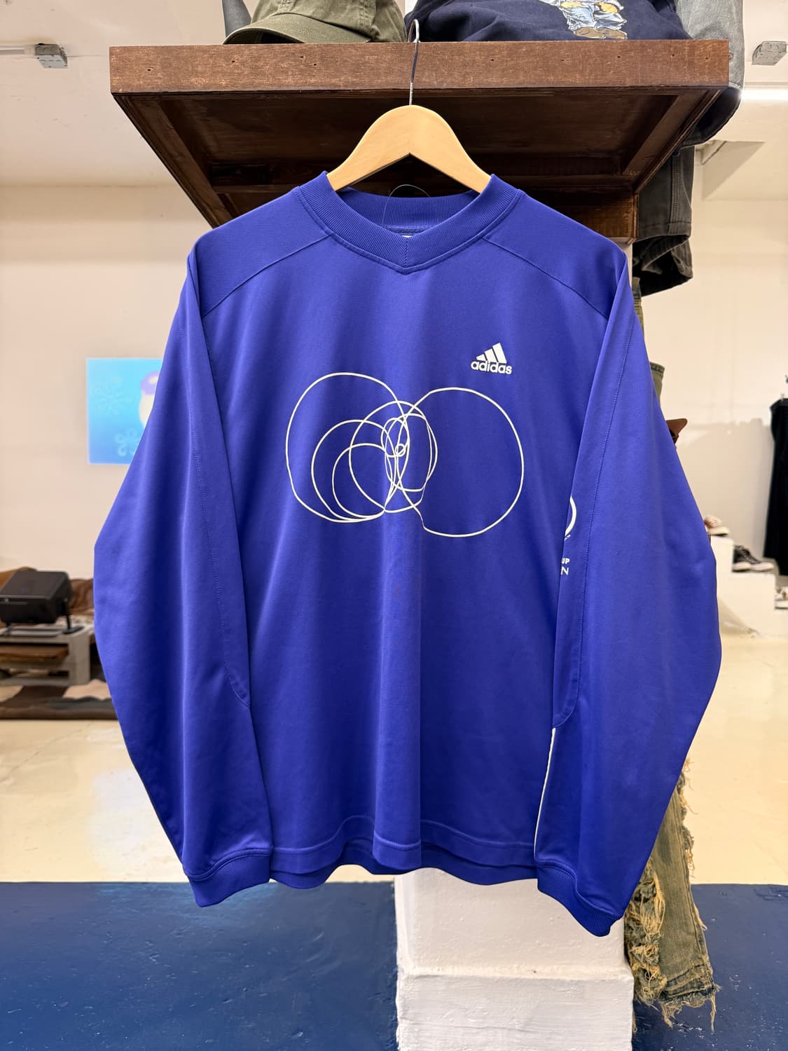 Adidas 아디다스 2002년도 한일 월드컵 퍼플 져지 상품이미지3