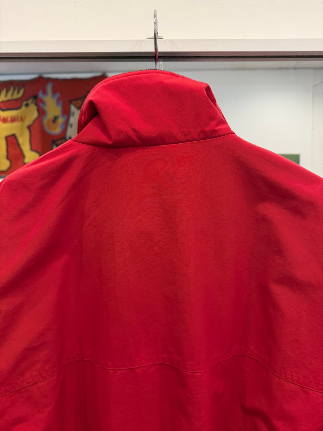 00s White Sierra 화이트시에라 플리스 웜업 나일론 봄버 자켓 상품이미지8