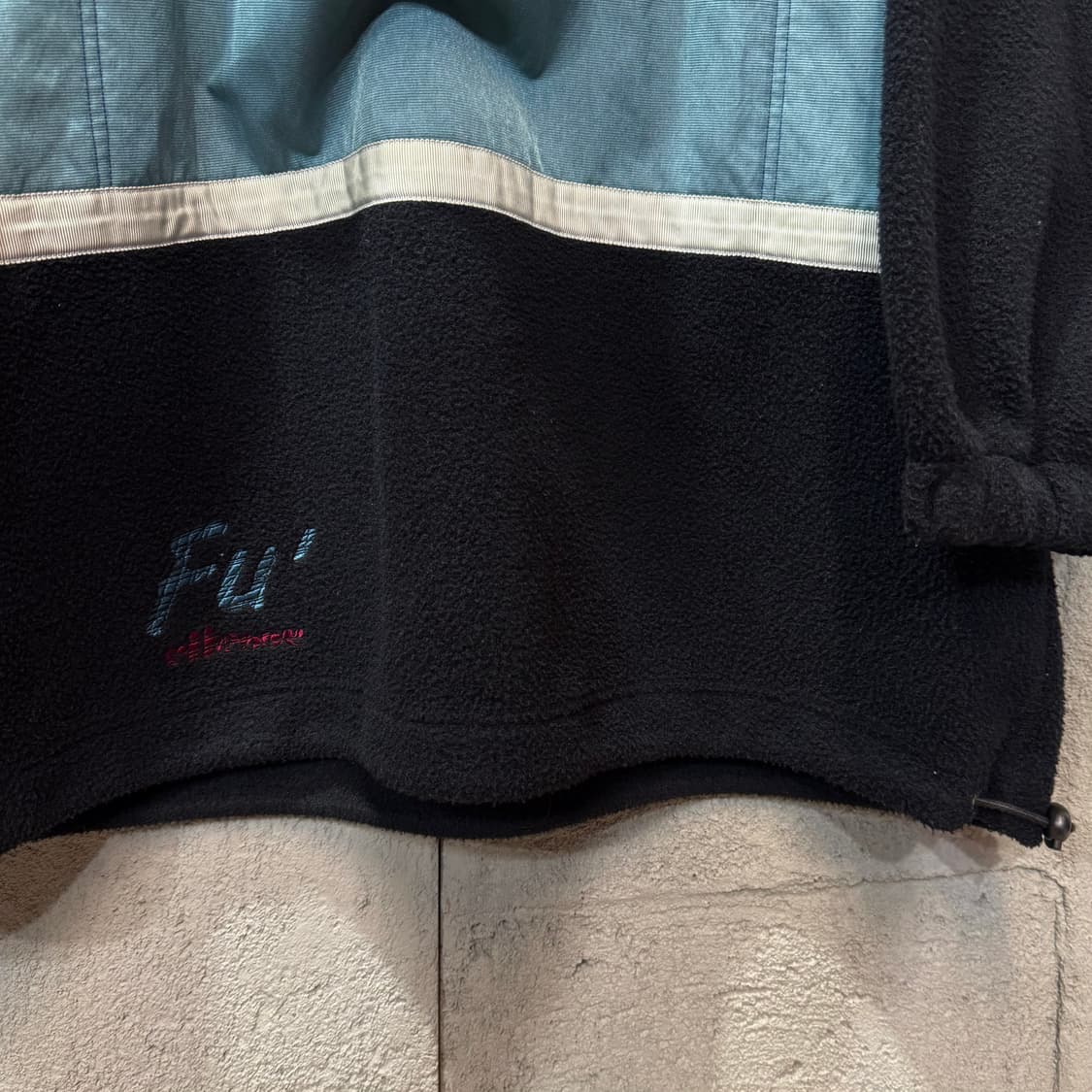 90s 엘레쎄 제팬 반집업 후리스 (L)   상품이미지3