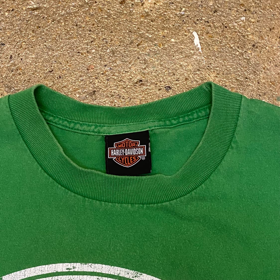 미국 빈티지 할리데이비슨 해골 스컬 포인트 반팔티 티셔츠 상품이미지4