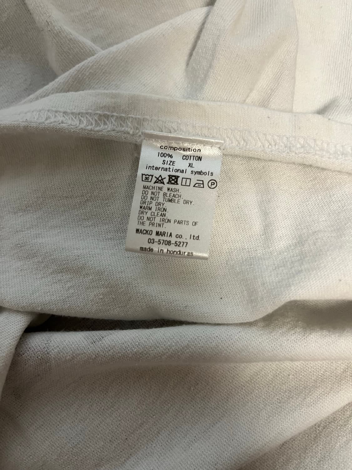 와코마리아 20fw 롱슬리브 (XL) 상품이미지5