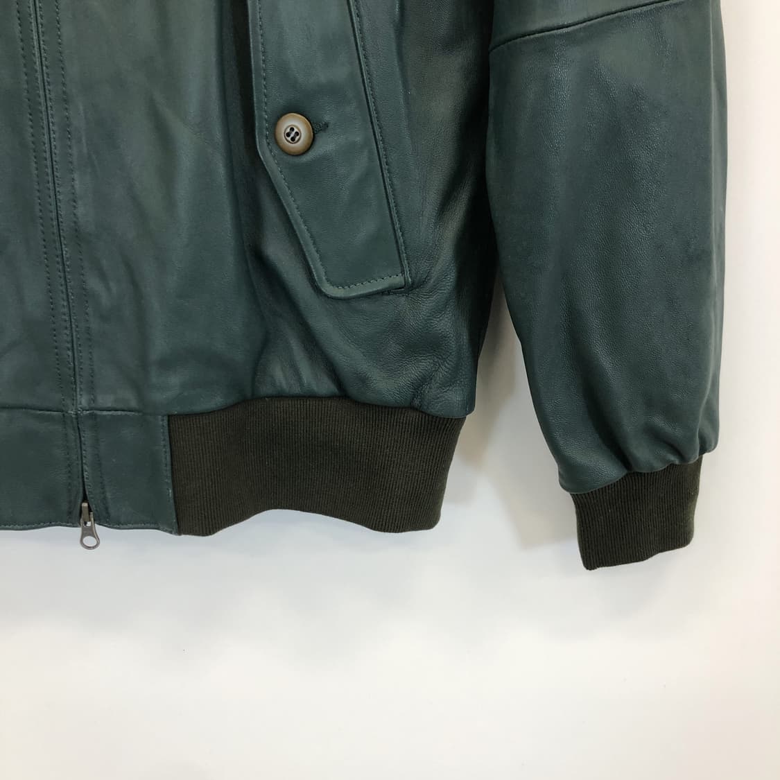 Curphey USA 리얼레더 쉽스킨(양가죽) 헤링턴자켓 95  상품이미지3