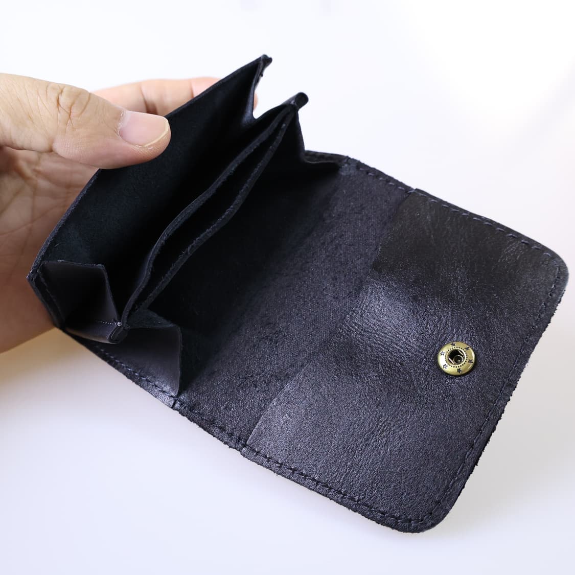천연 소가죽 빈티지 지갑 상품이미지3
