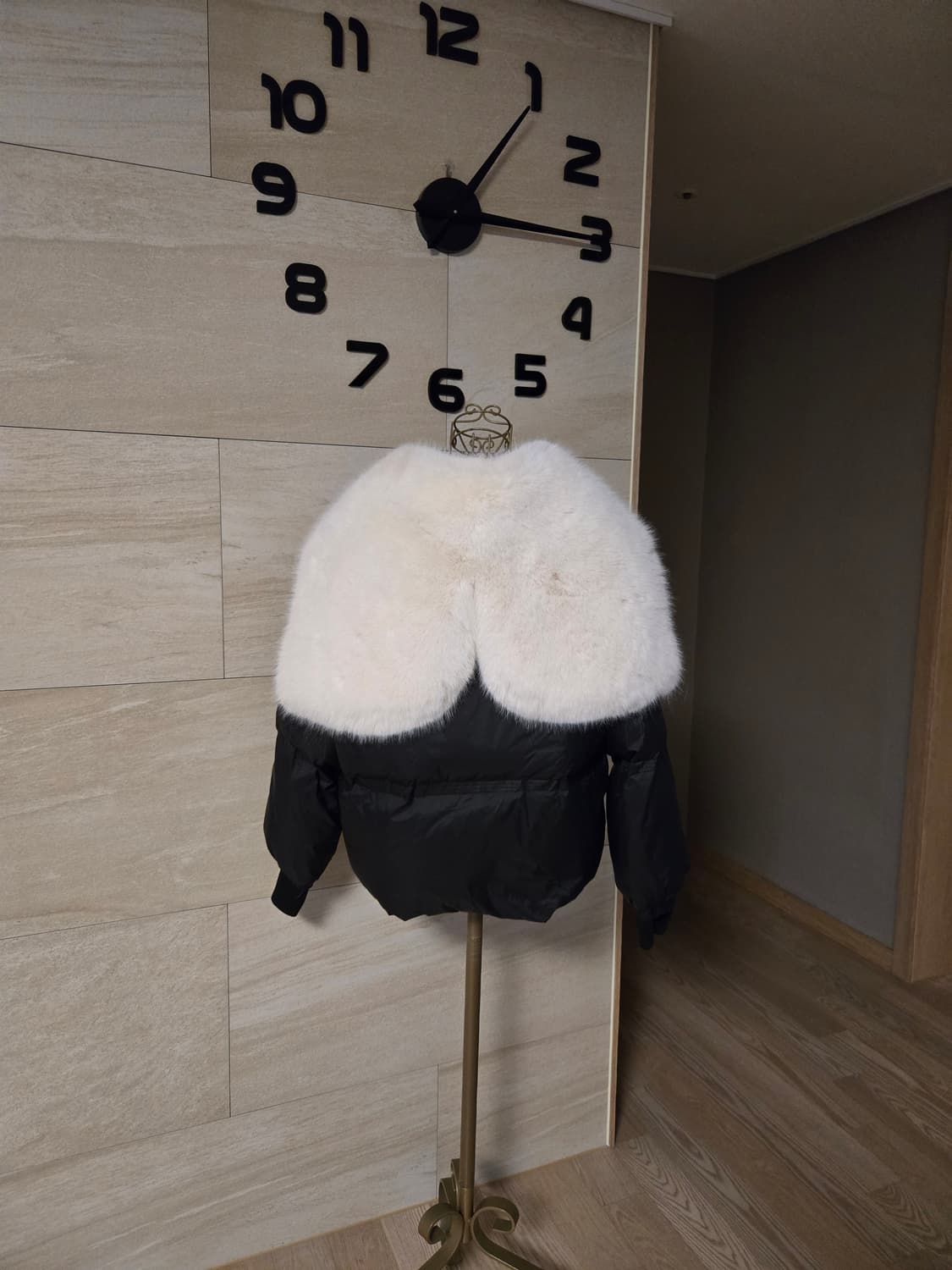 [F/미착용] 세라 폭스퍼 덕다운 패딩 상품이미지2