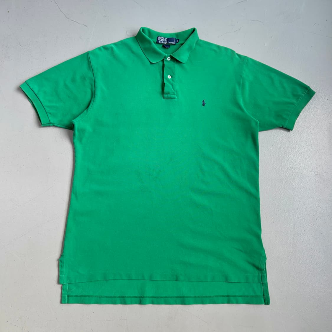 폴로 포니 PK 카라 반팔 티셔츠 그린 상품이미지2