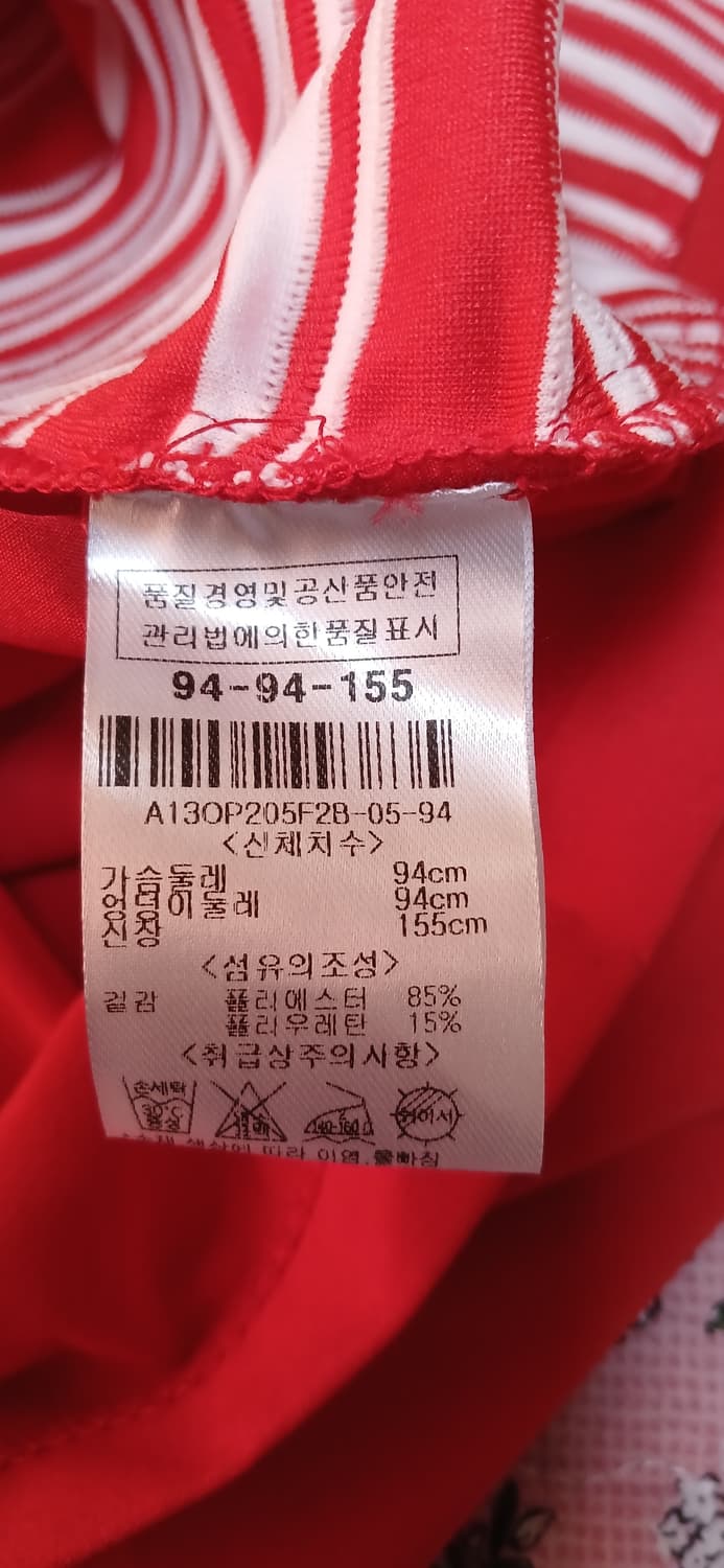 비버리힐즈 폴로클럽 레드 컬러 원피스   상품이미지4