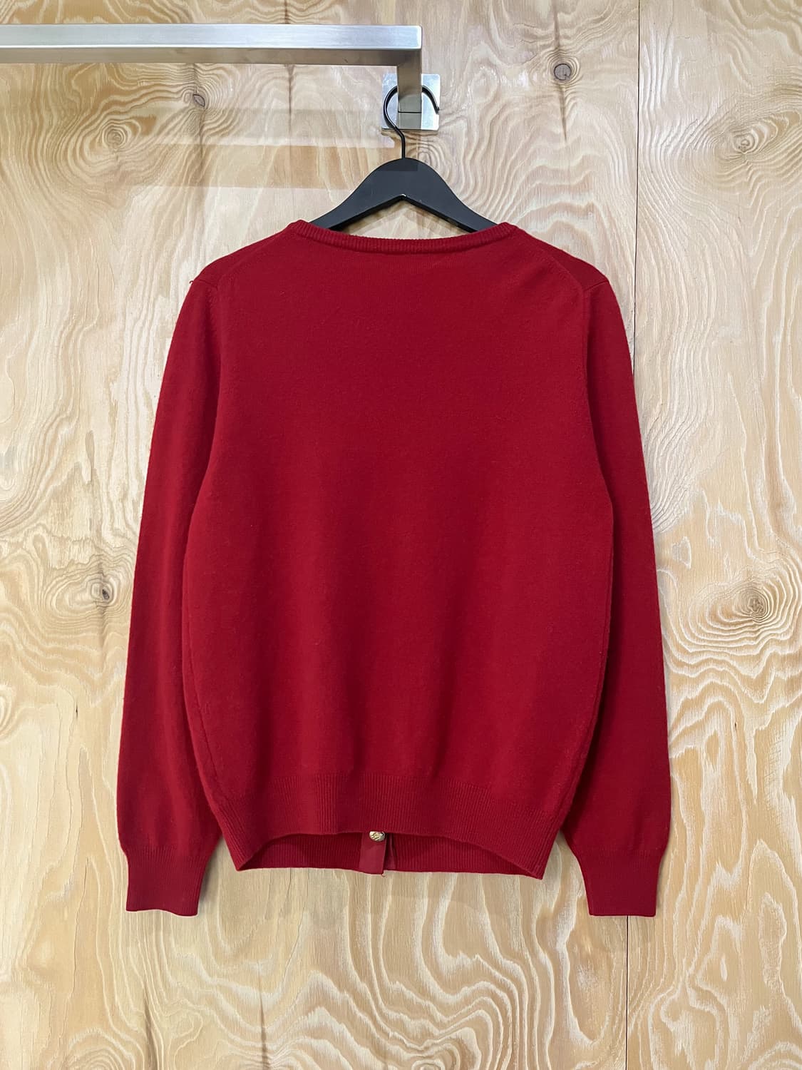 버버리 90s 골드 플레이트 버튼 가디건 상품이미지3