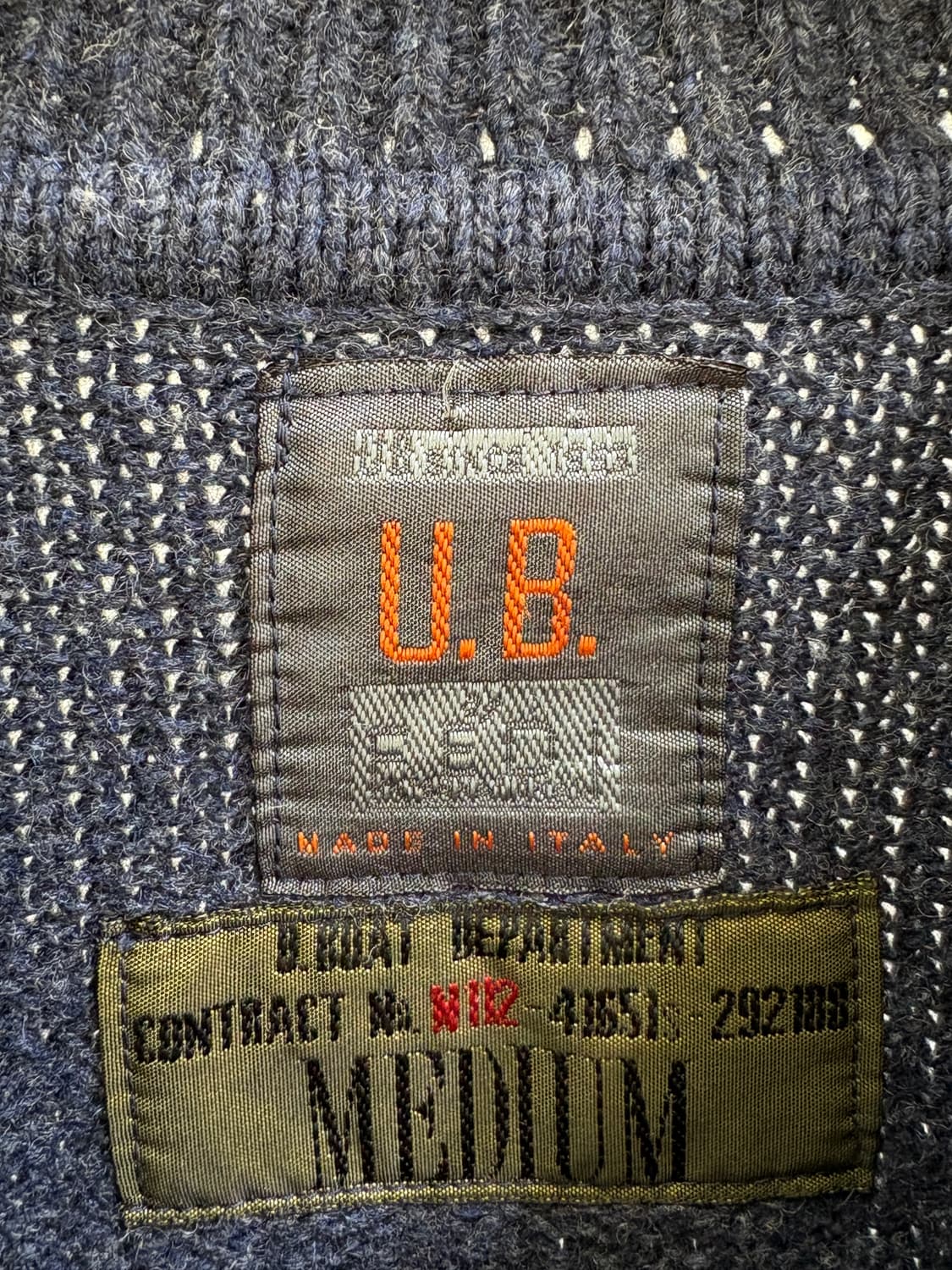 U.B (Made in Italy) 니트 상품이미지6