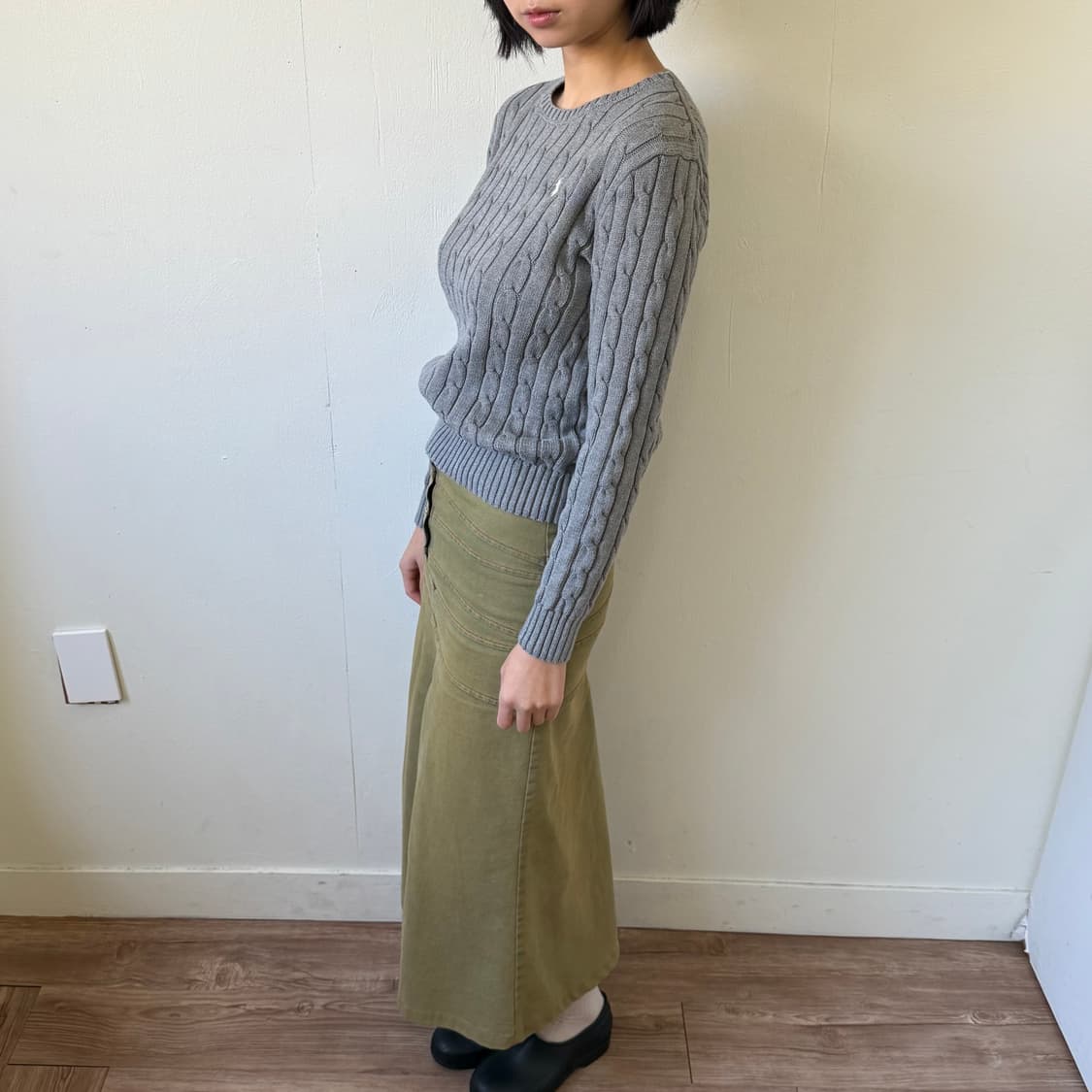 폴로 케이블 스웨터  상품이미지1