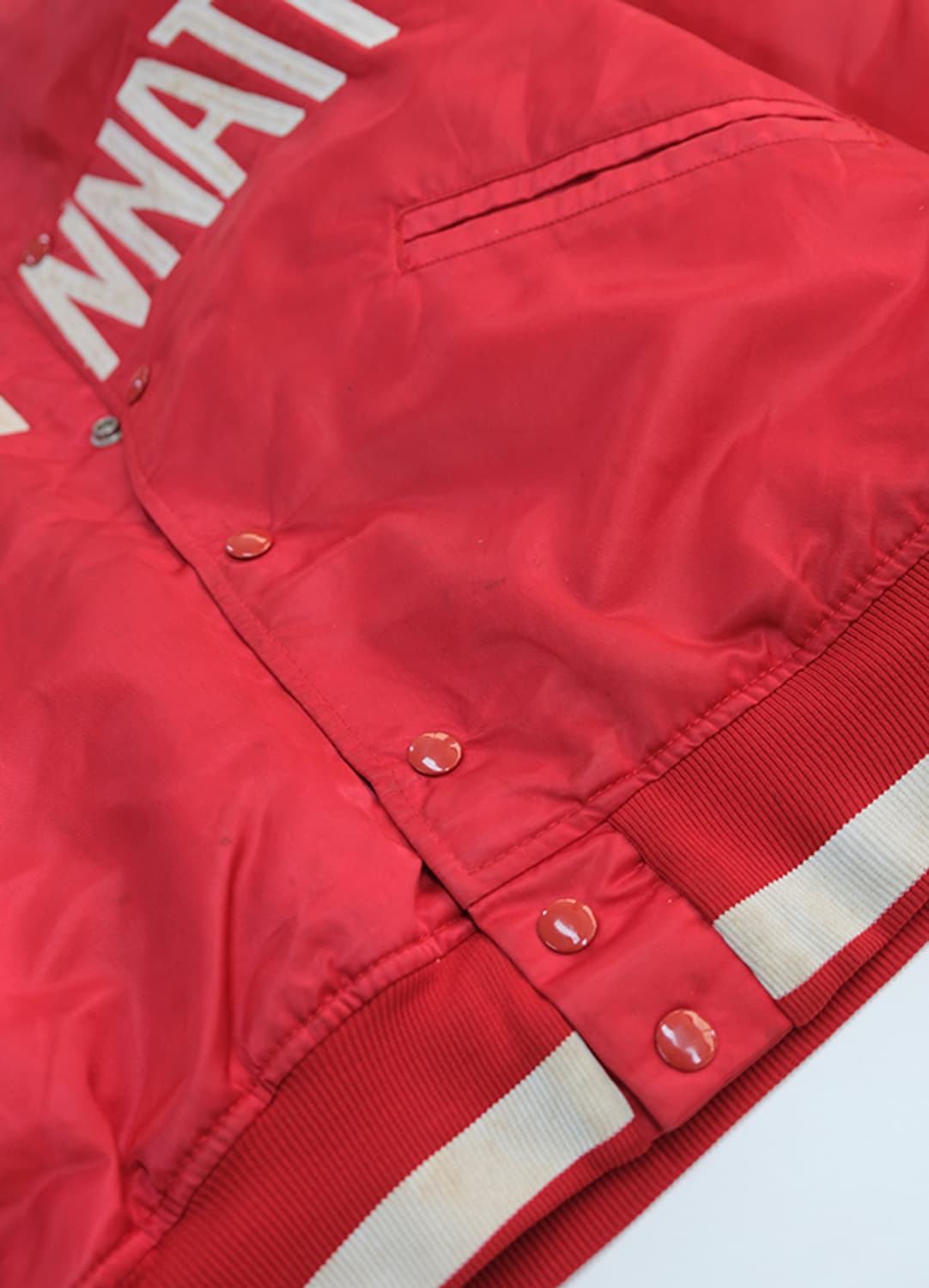 80s 아메리칸 빈티지 felco 신시내티 스타디움 점퍼 상품이미지5