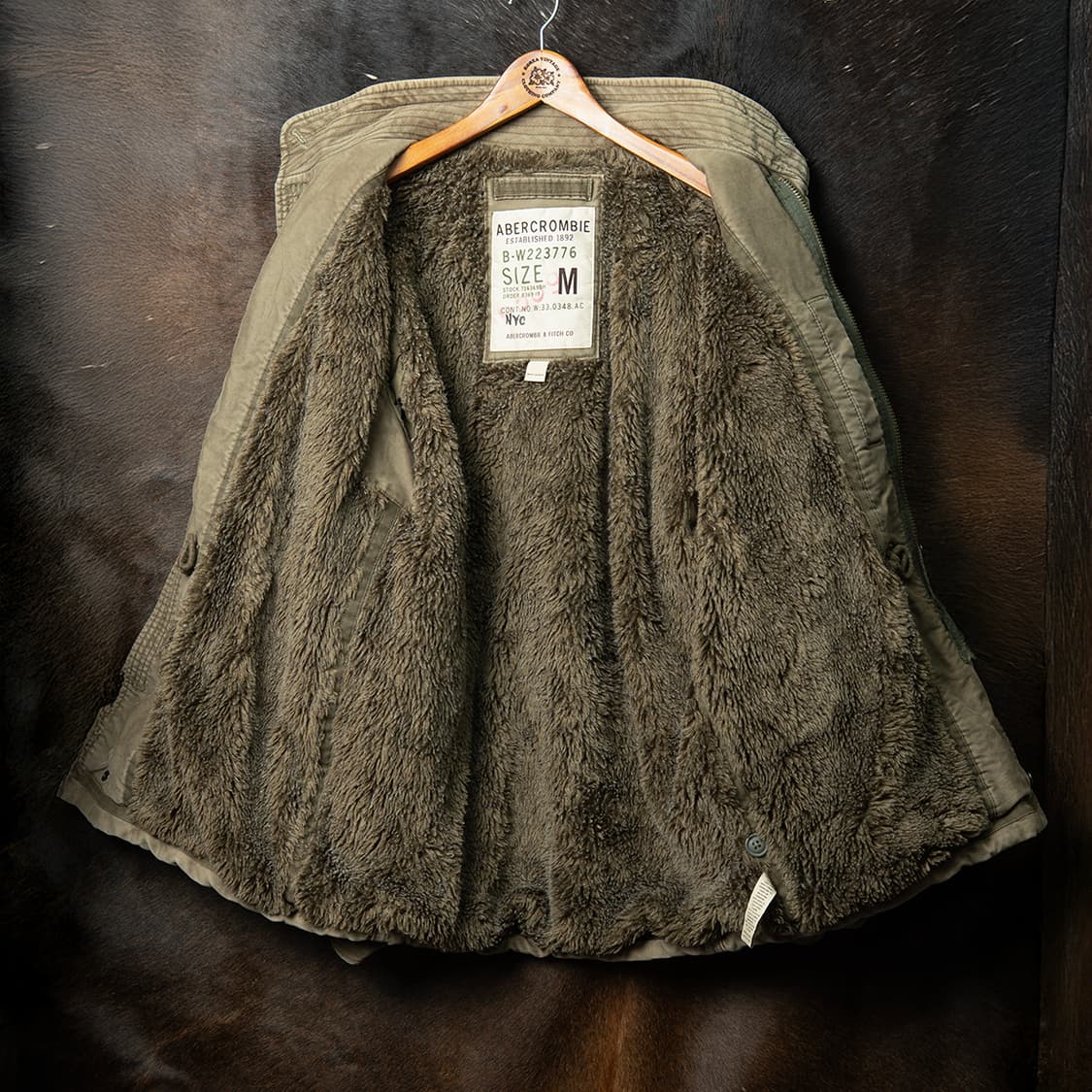 [105] 00s 아베크롬비 빈티지 워시드 M65 필드자켓  상품이미지10