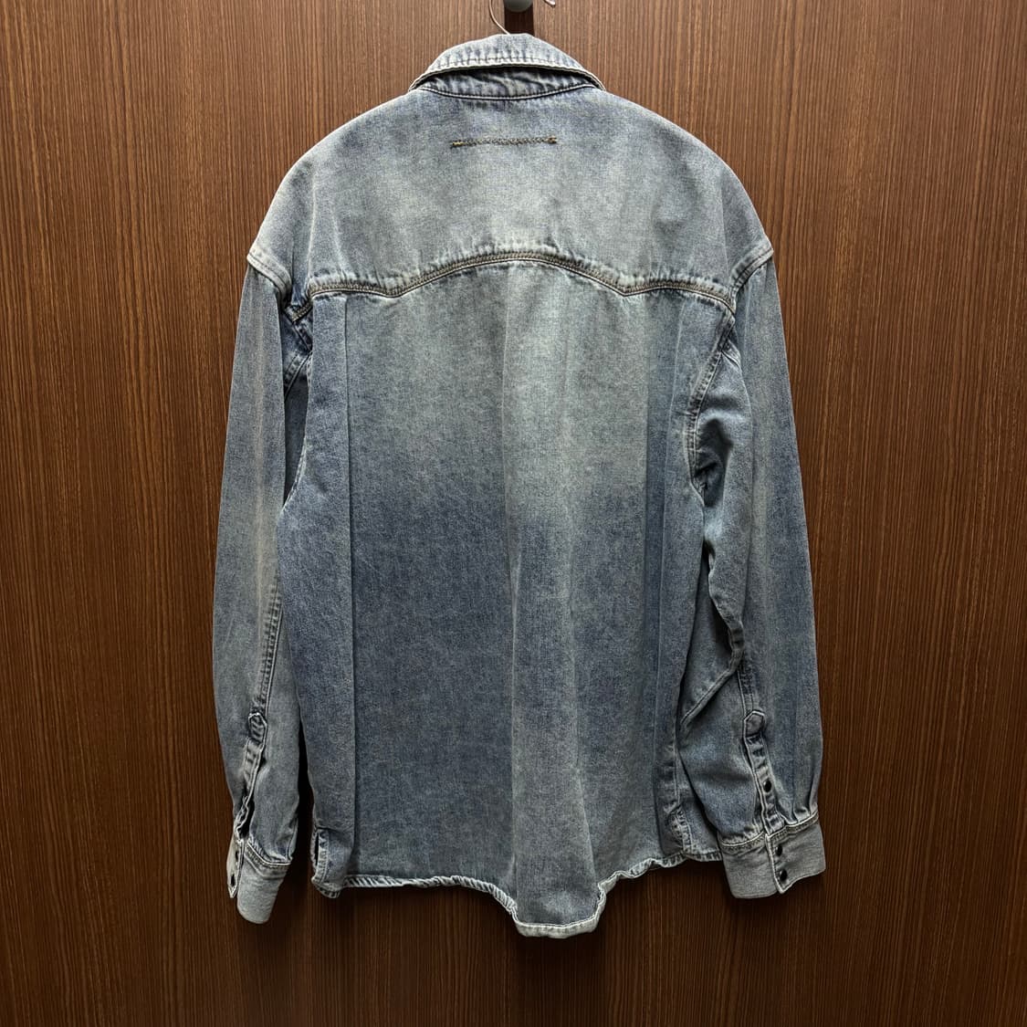 인사일런스 데님 셔츠 자켓 L 상품이미지4
