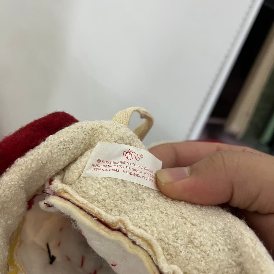 [Russ Berrie & Co] 러스 산타 아플리케 오븐장갑 상품이미지4