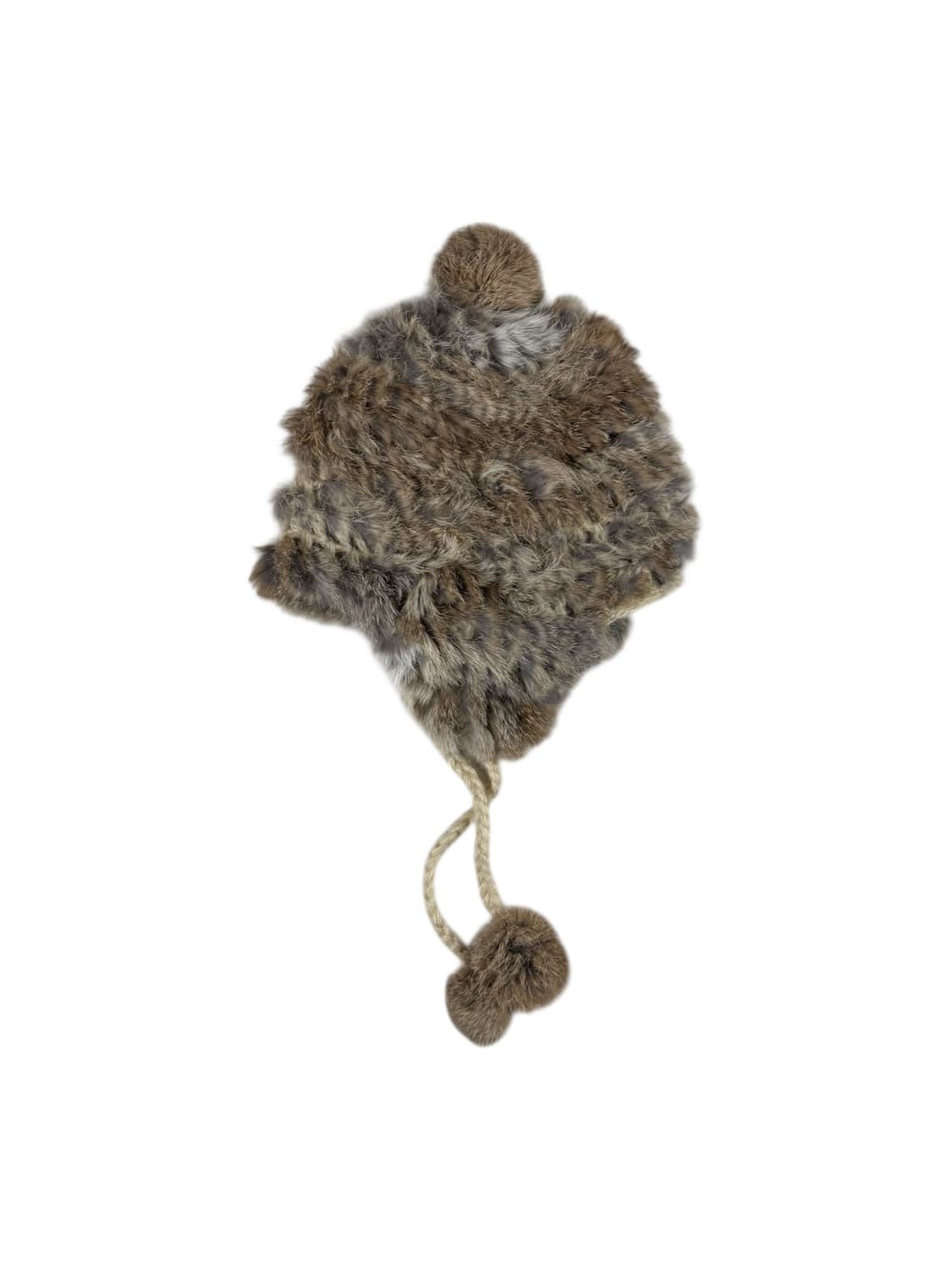 JPN 래빗 퍼 이어플랩 비니 상품이미지1