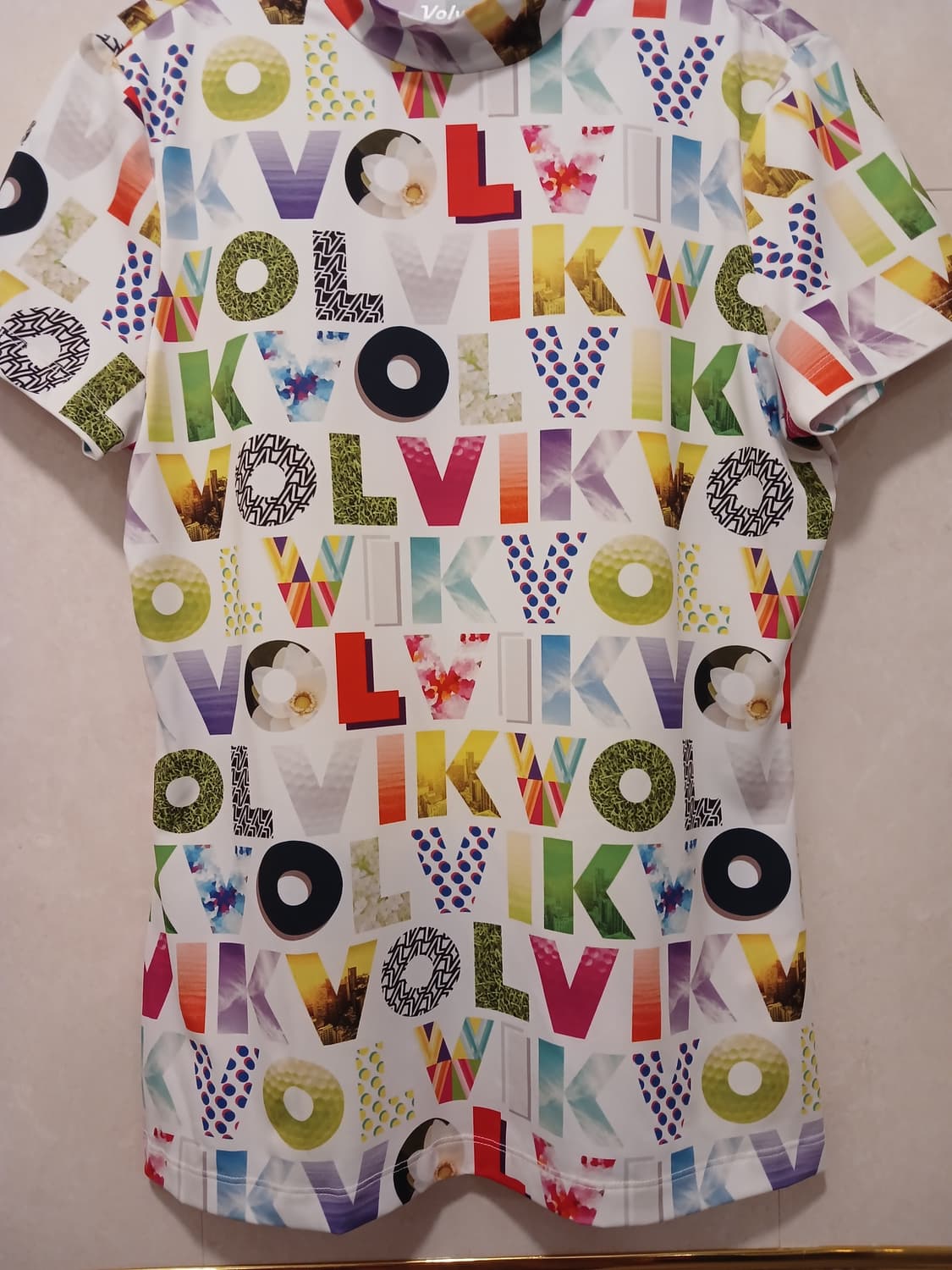 볼빅 정품 여성 반팔 반목티 90 사이즈 상품이미지3