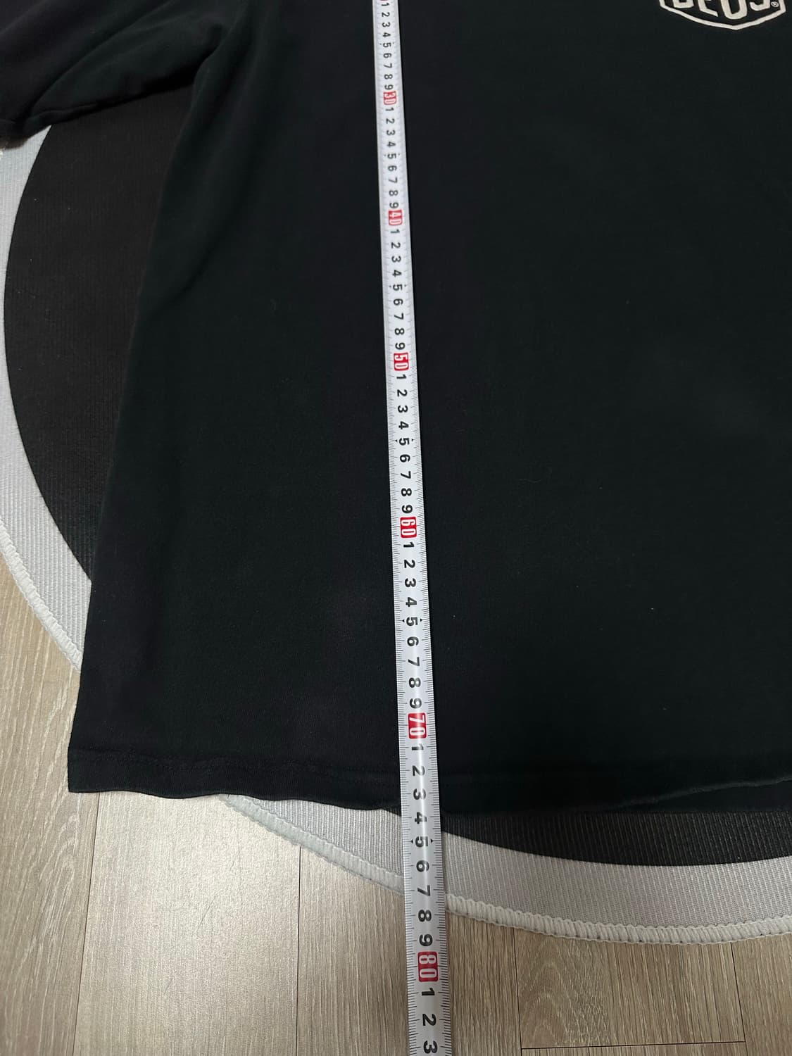 (L) 데우스 롱슬리브 블랙 상품이미지3