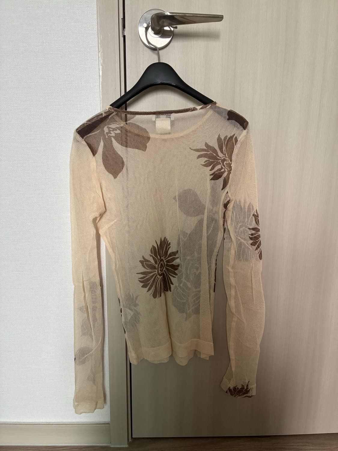dries van noten flower mesh top 상품이미지2