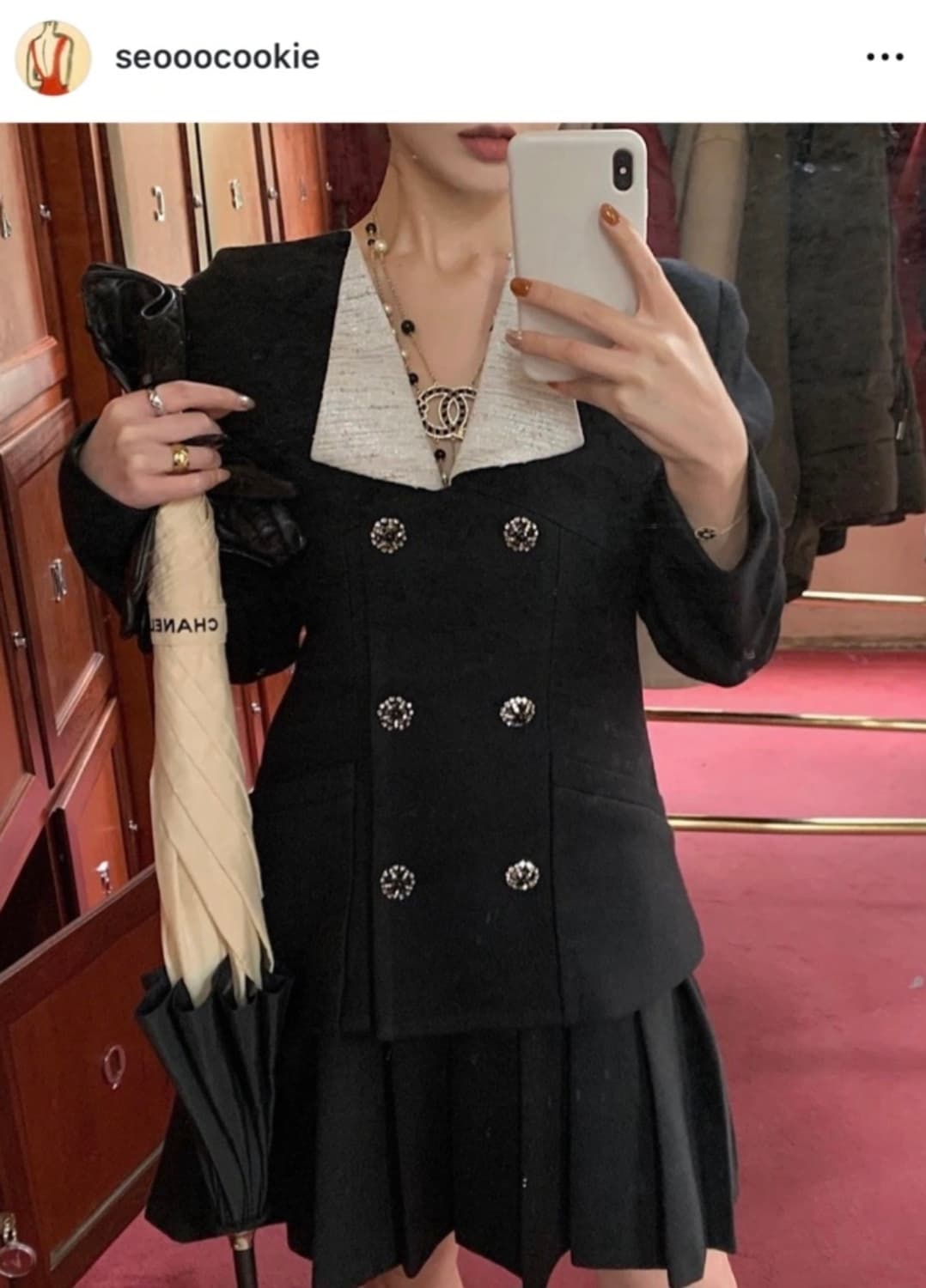 서쿠키 트위드 자켓 상품이미지1