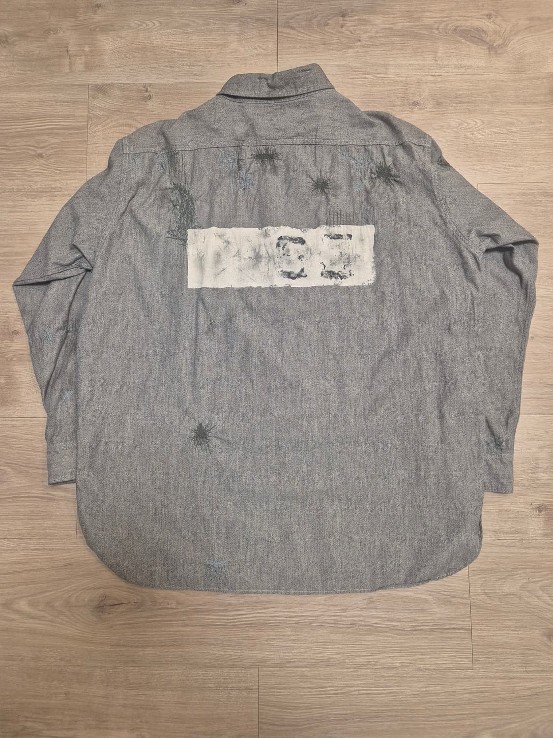 M) Bowwow 바우와우 샴브레이 셔츠 상품이미지2