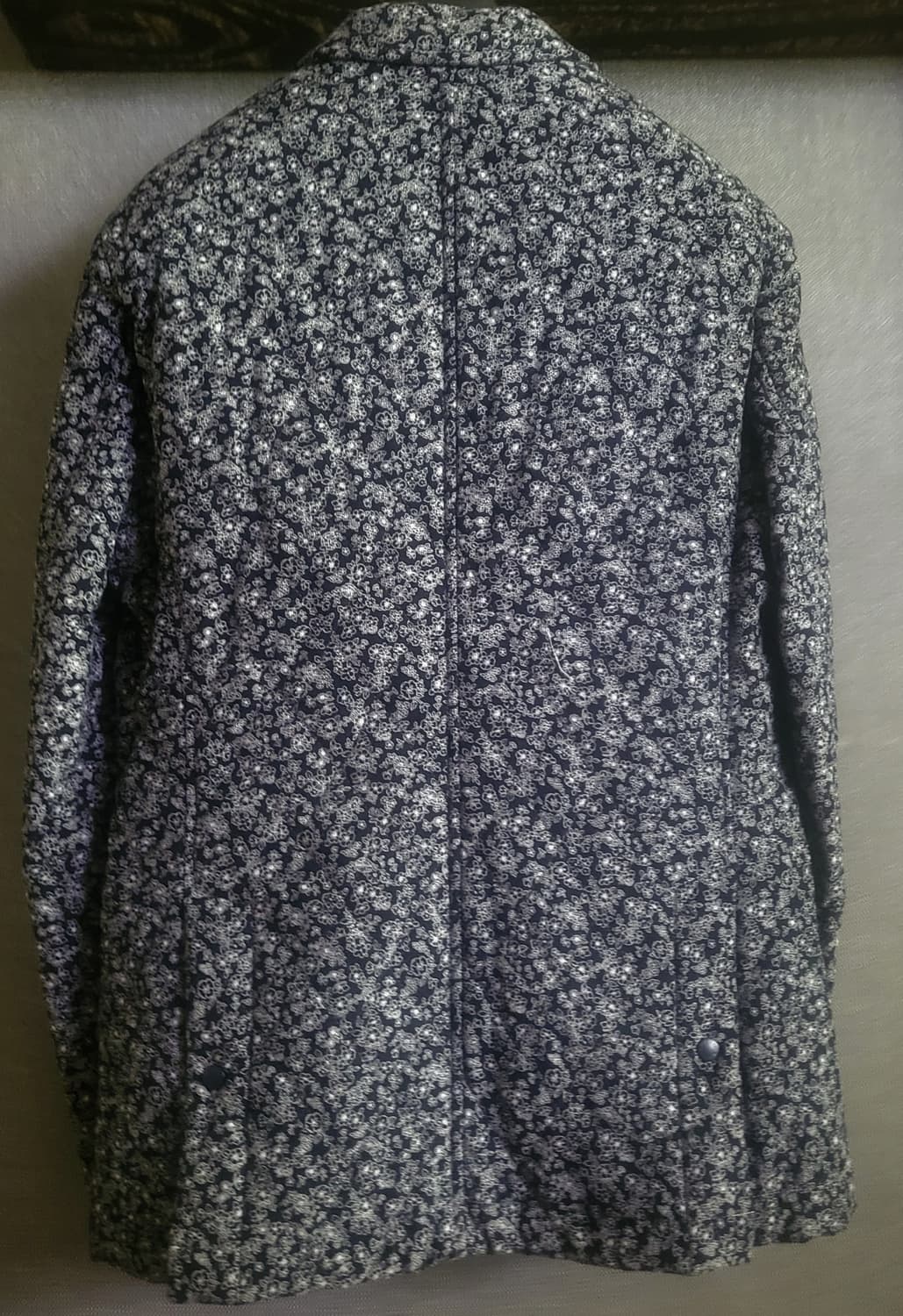 [택달린 새상품] 티아이포맨 네이비 플라워자켓 상품이미지7