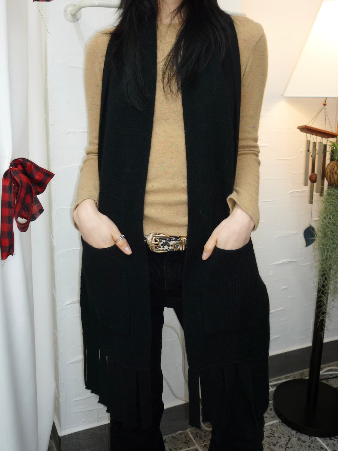 pocket black muffler 상품이미지5