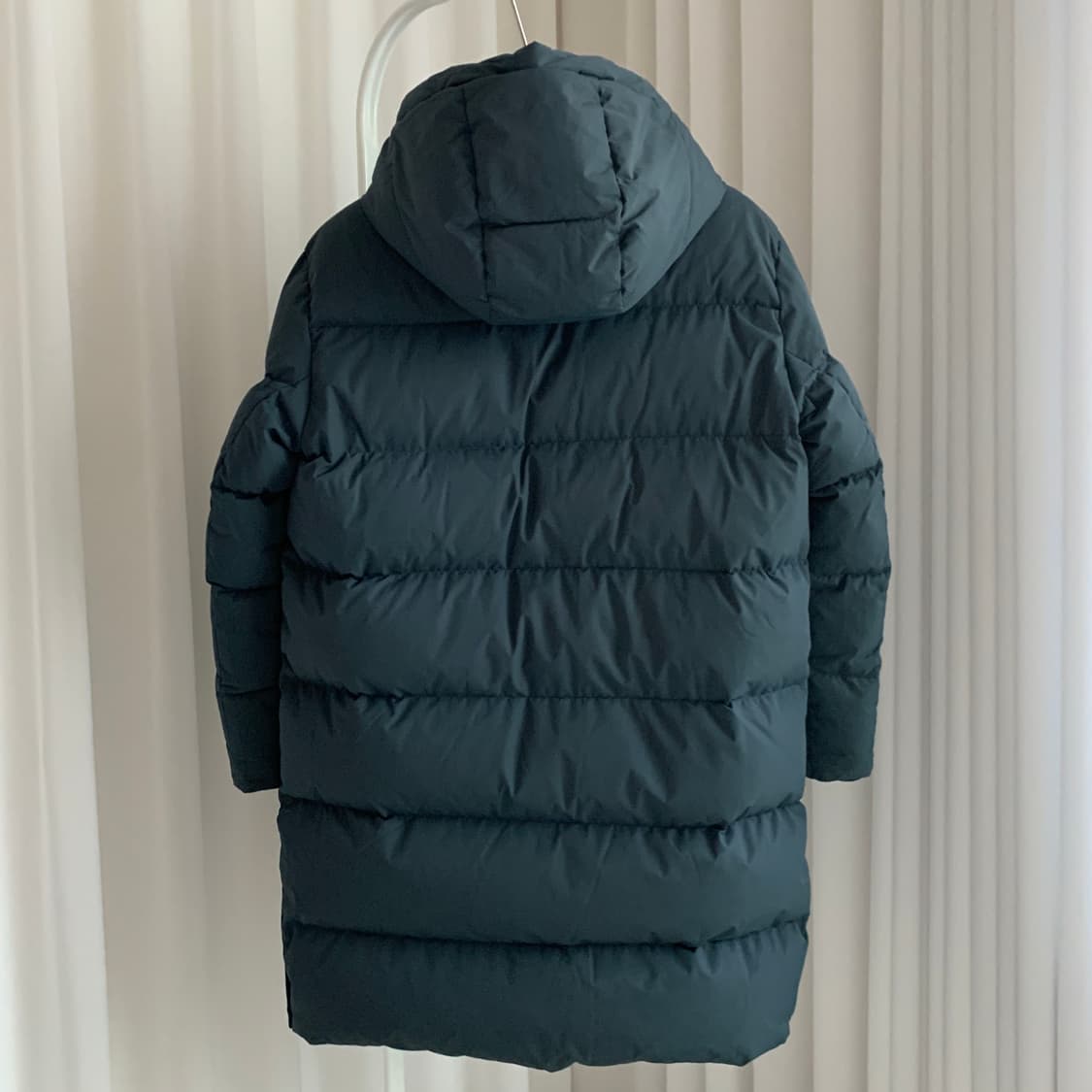 디자인유나이티드 키즈 DESIGN UNITED 덕다운 후드 롱패딩  상품이미지3