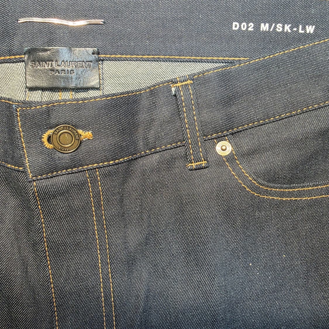 [36] 생로랑 16SS D02 생지 스키니진 상품이미지5