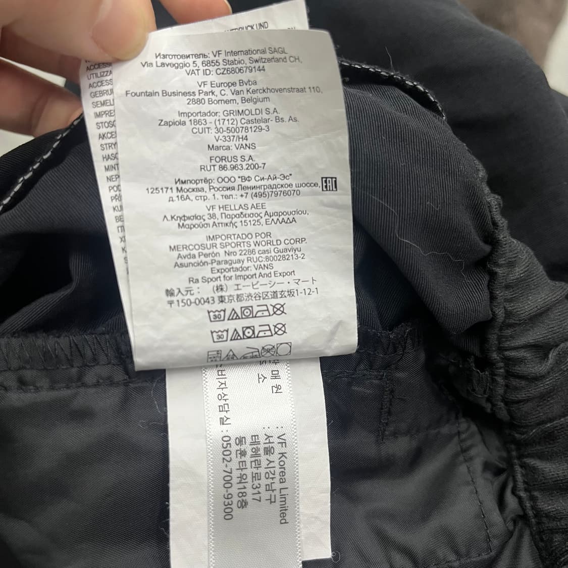 반스 블랙 반바지 상품이미지8