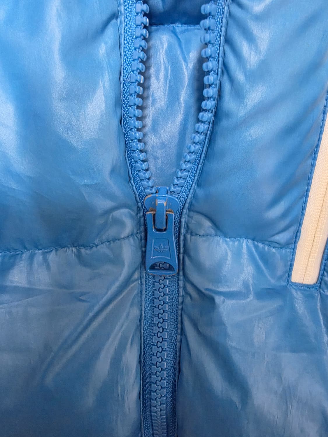 아디다스 스카이블루 구스다운 패딩 105사이즈 실측 70/60 상품이미지5