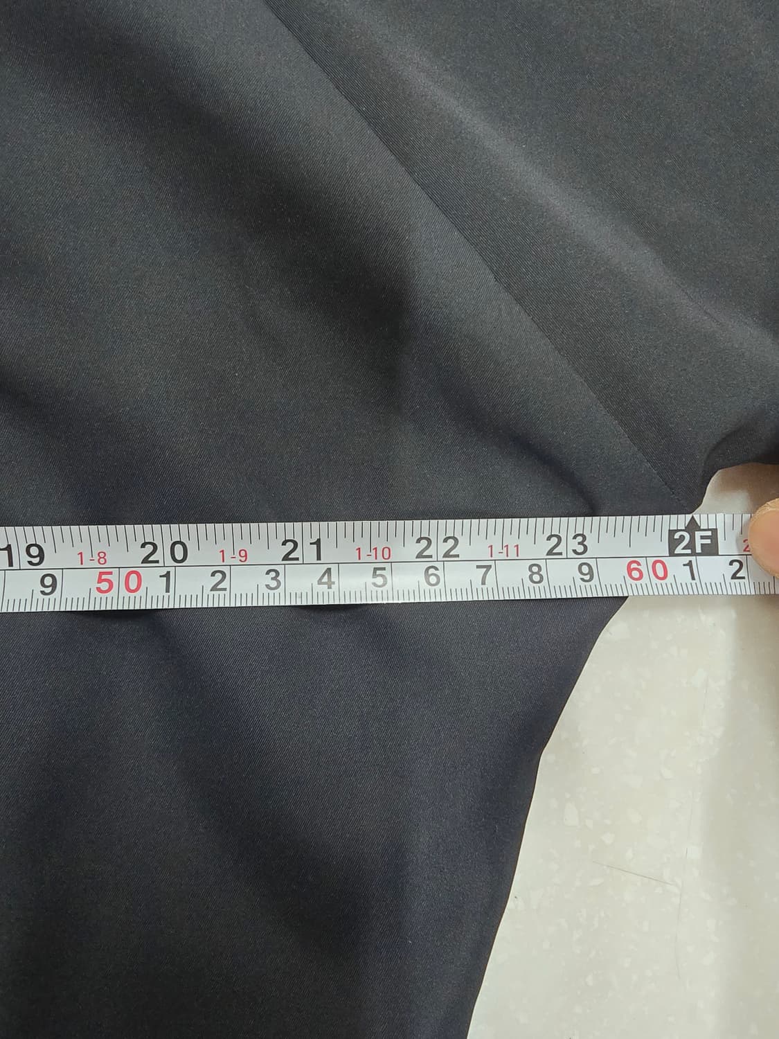 셀레샵  블랙 배색 집업 자켓 점퍼 55 상품이미지7