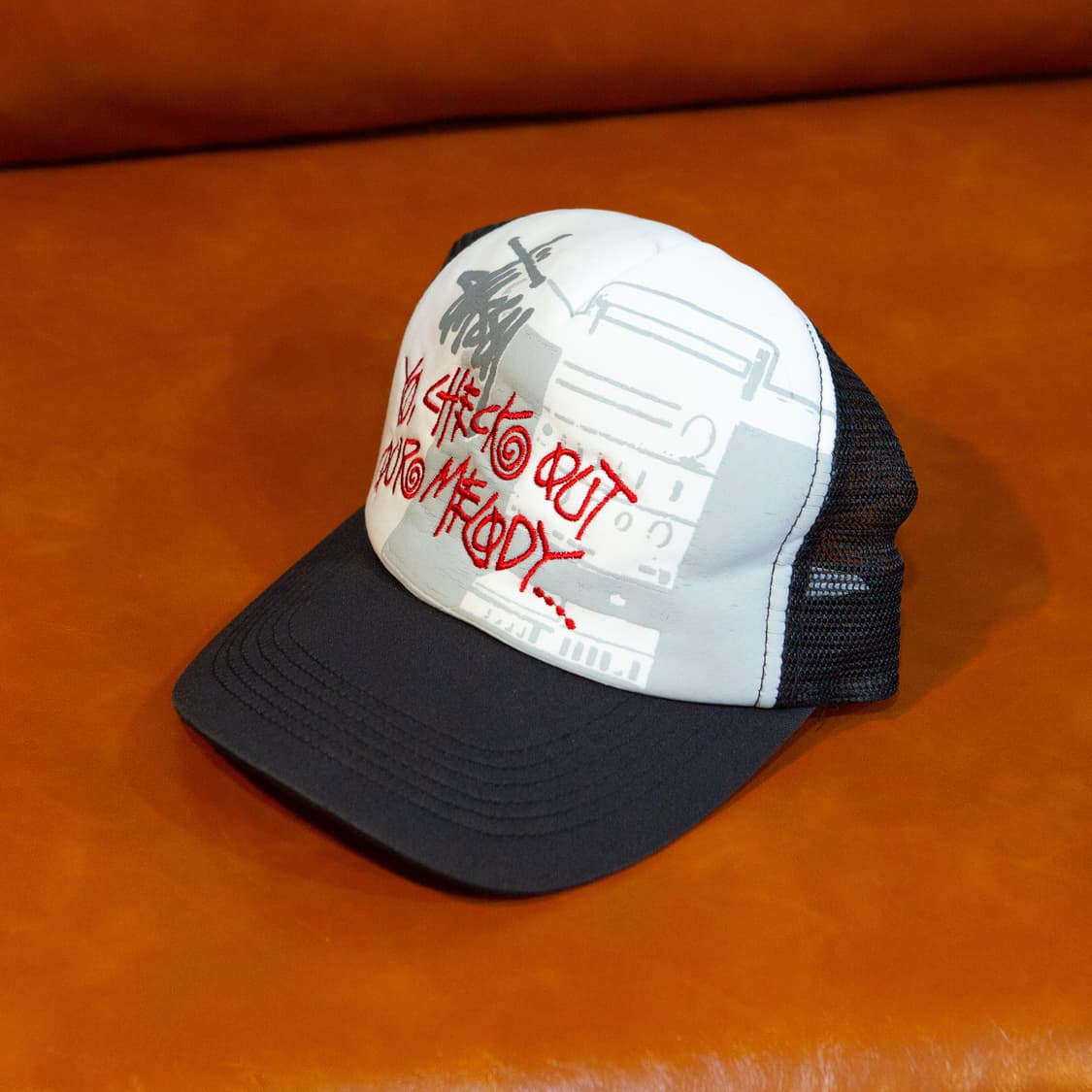 90s 올드 스투시 메쉬 트러커캡 상품이미지2