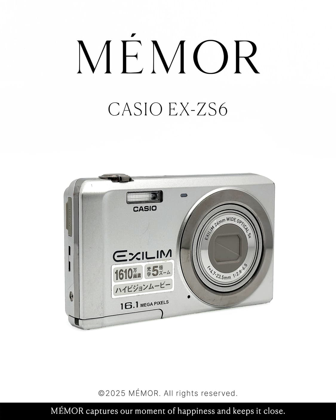 노란기 없는 뽀용작례✨CASIO EX-ZS6 카시오 디카 카메라 상품이미지2