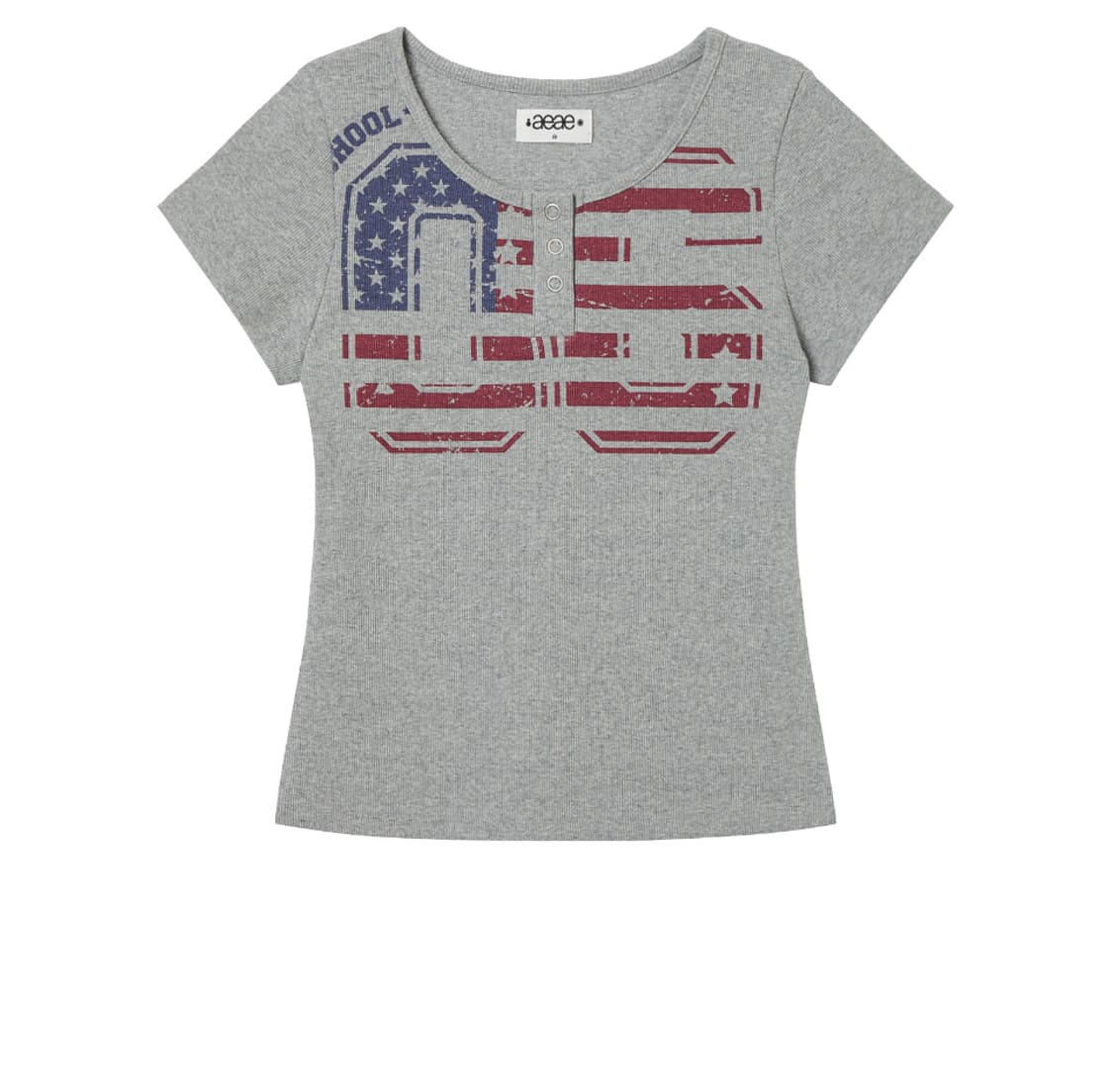 aeae usa banner henly neck tee 상품이미지1