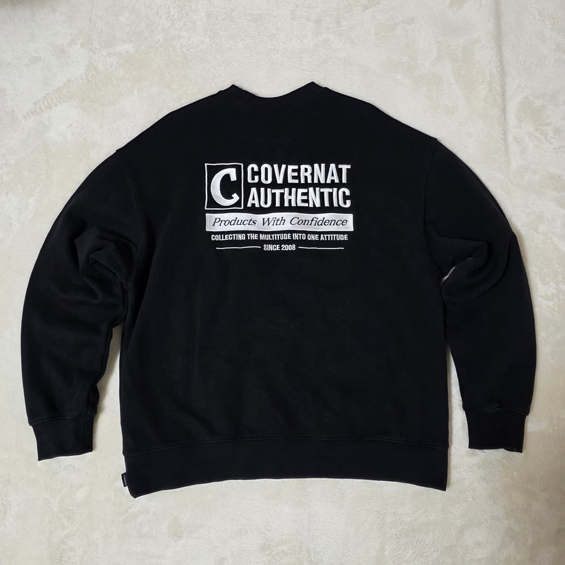 (M)커버낫 어센틱 맨투맨 상품이미지3