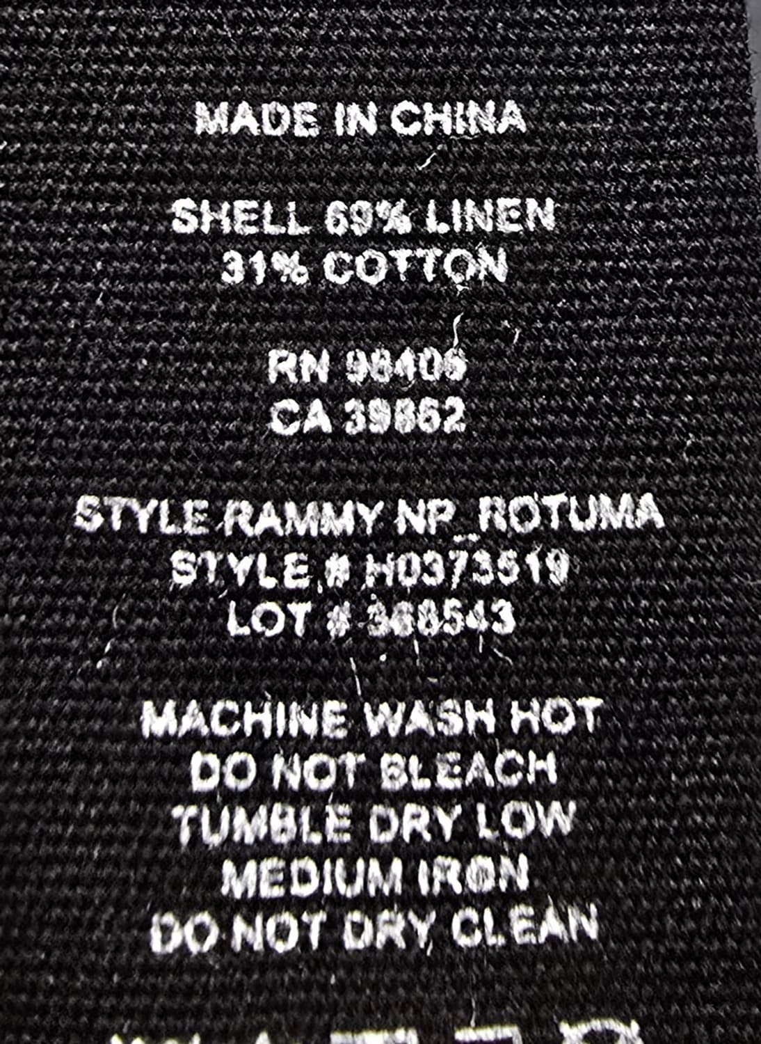 띠어리 라미 린넨 셔츠 / 라이트 블루/ M 상품이미지3