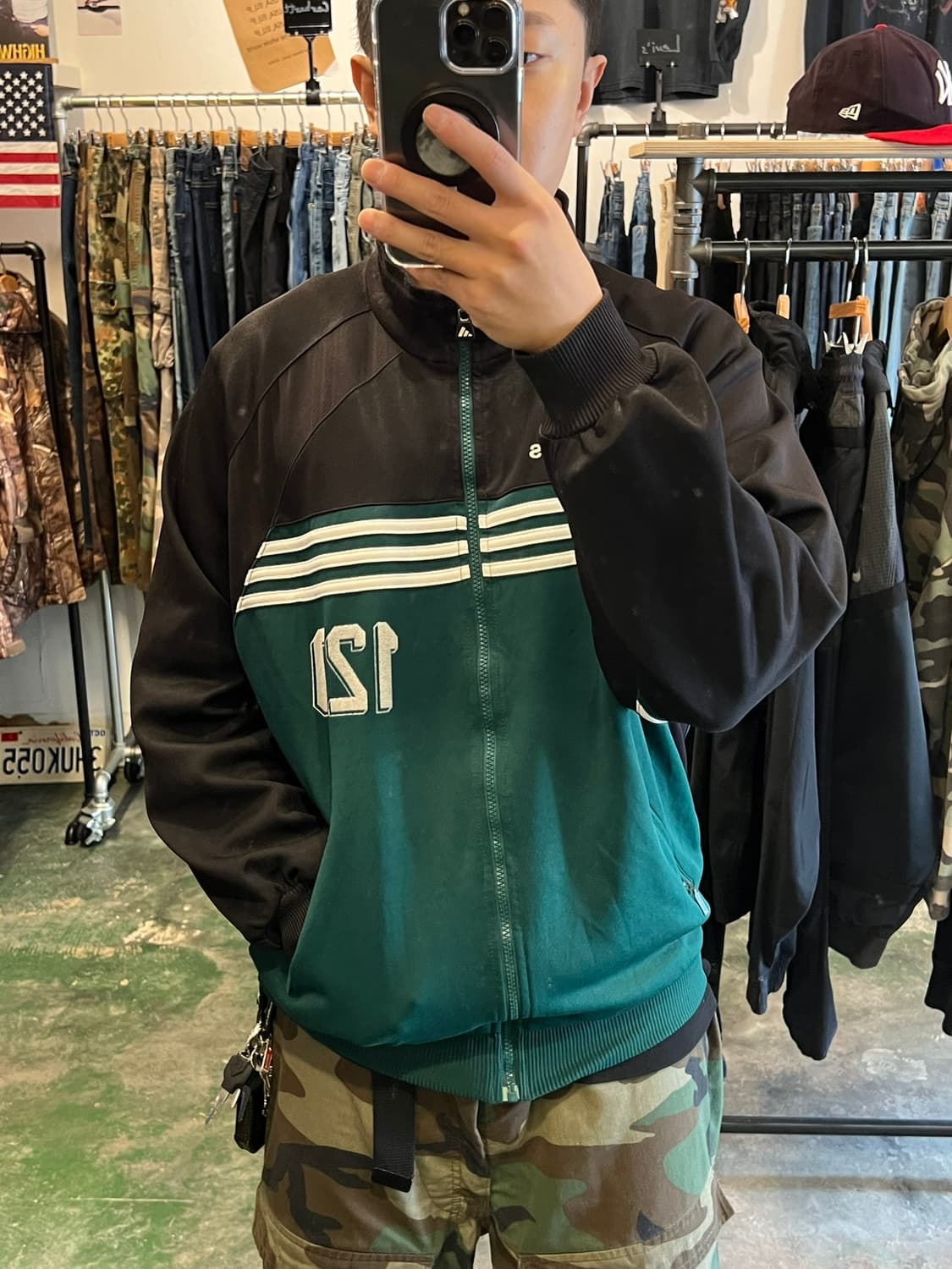 [L] 아디다스 트랙 재킷 퍼포먼스 트레이닝 져지 상품이미지9