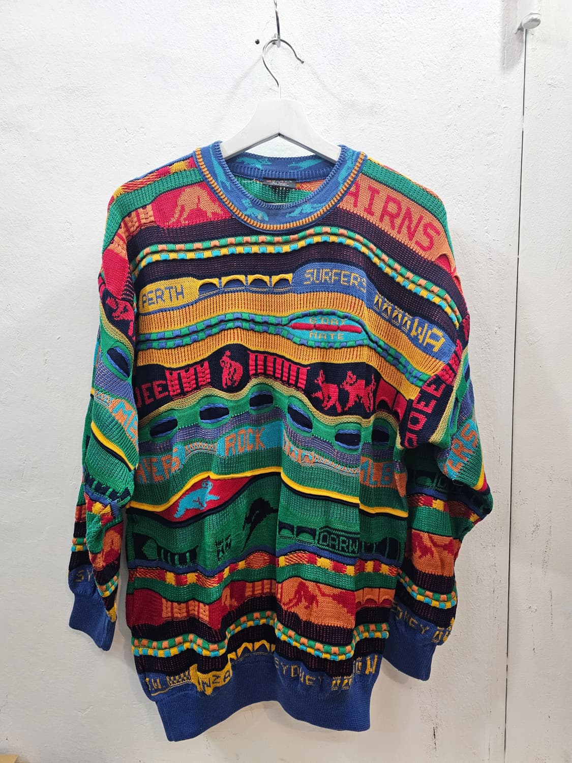 쿠지맛 케이블 니트 상품이미지1