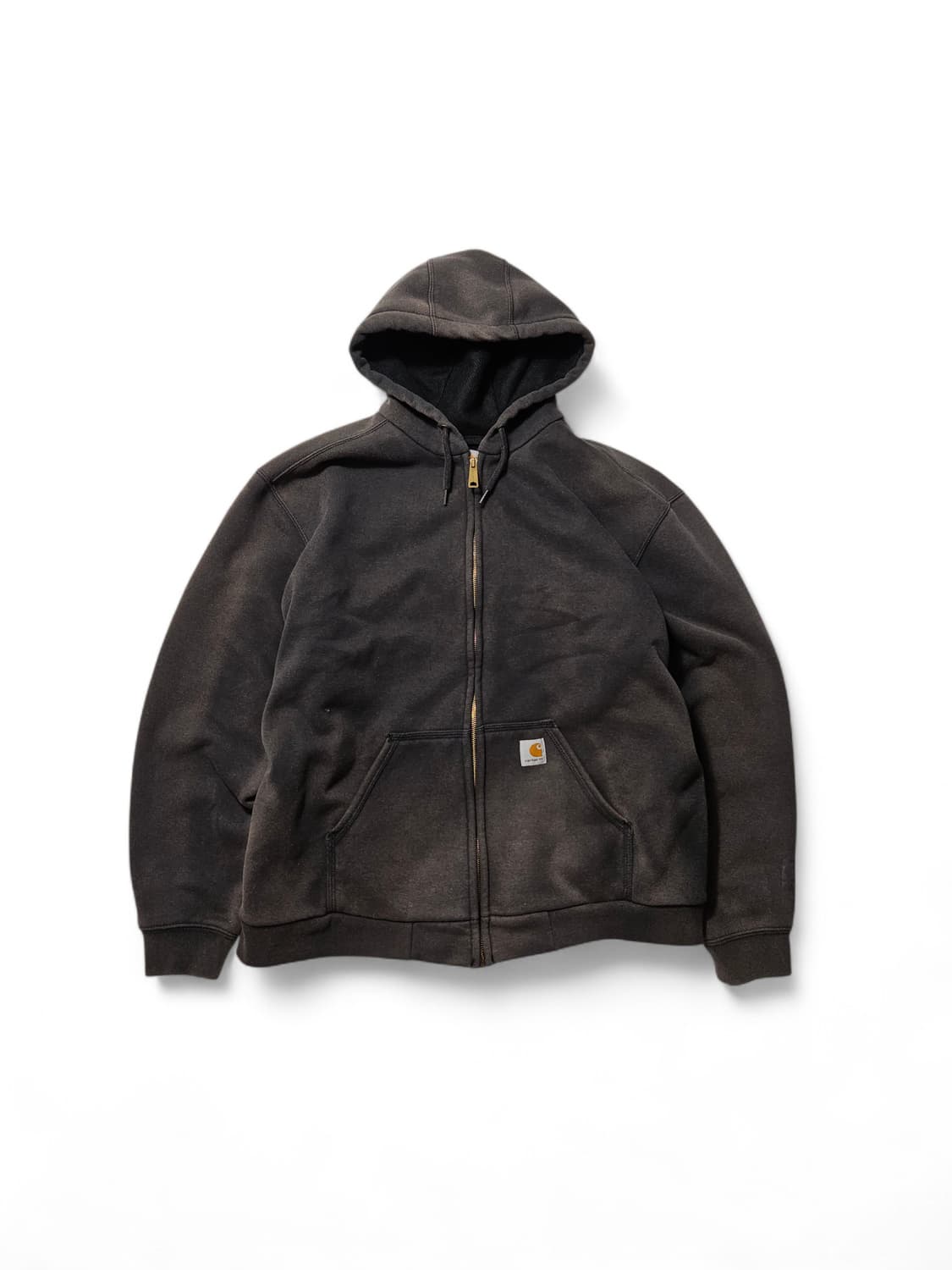 칼하트 하드페이딩 써멀 와플 후드집업 후드 L 상품이미지1