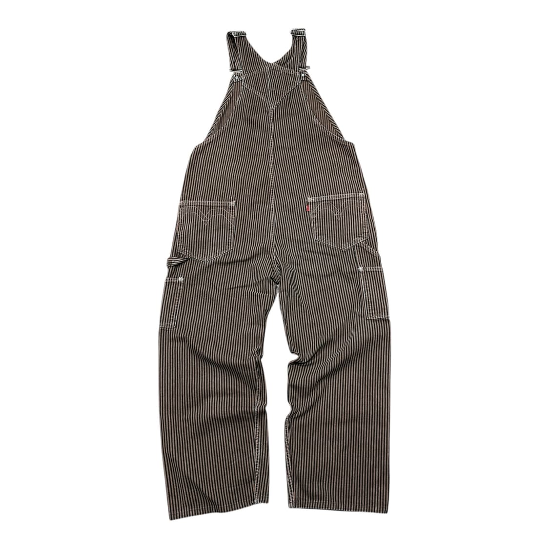 ✨ (바배) 리바이스 레드탭 히코리 데님 오버롤 멜빵 바지  상품이미지2