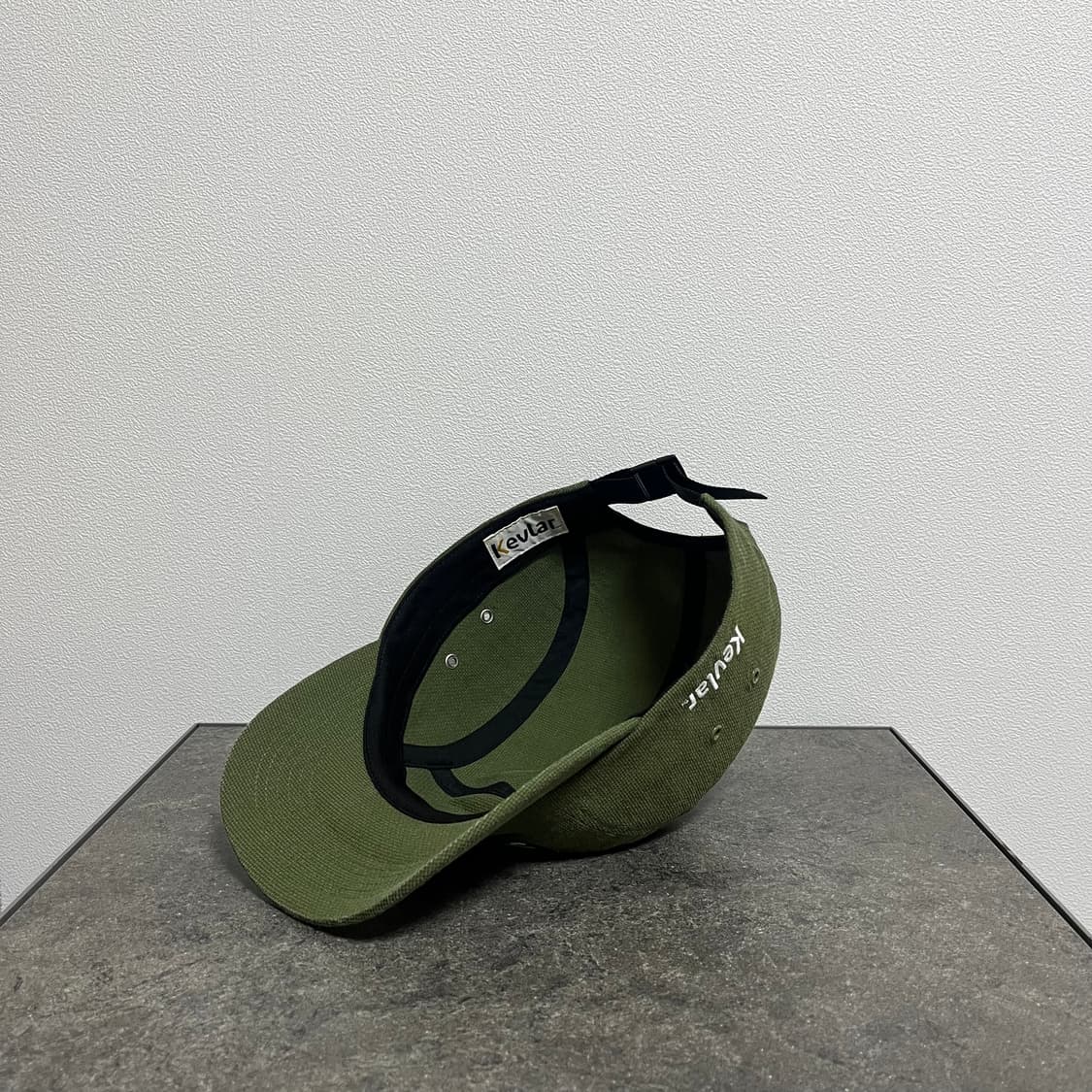 슈프림 케블라 카키 박스로고 캠프캡 모자 상품이미지6