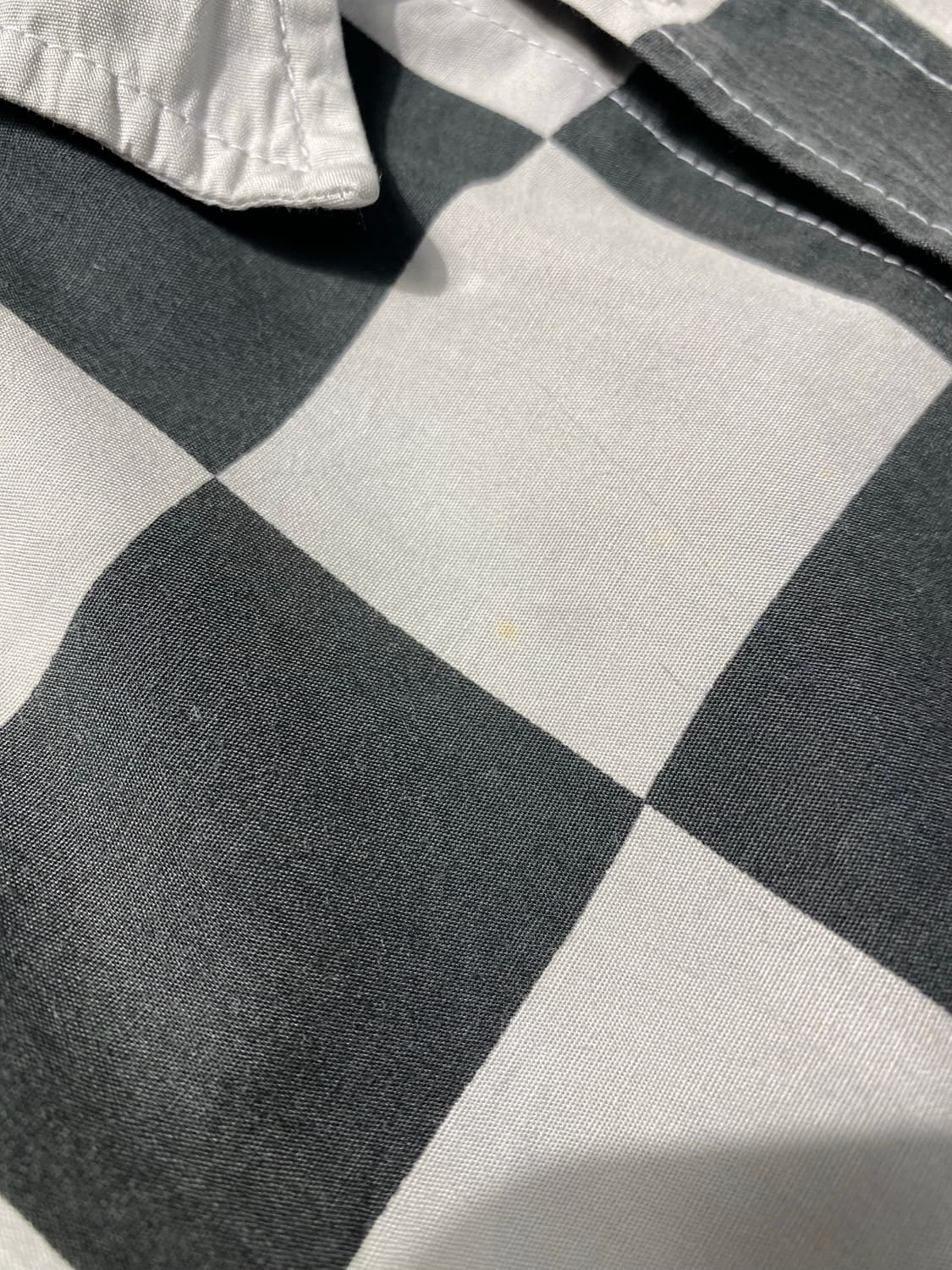 [S] A BATHING APE 베이프 체커보드 반팔셔츠 상품이미지4