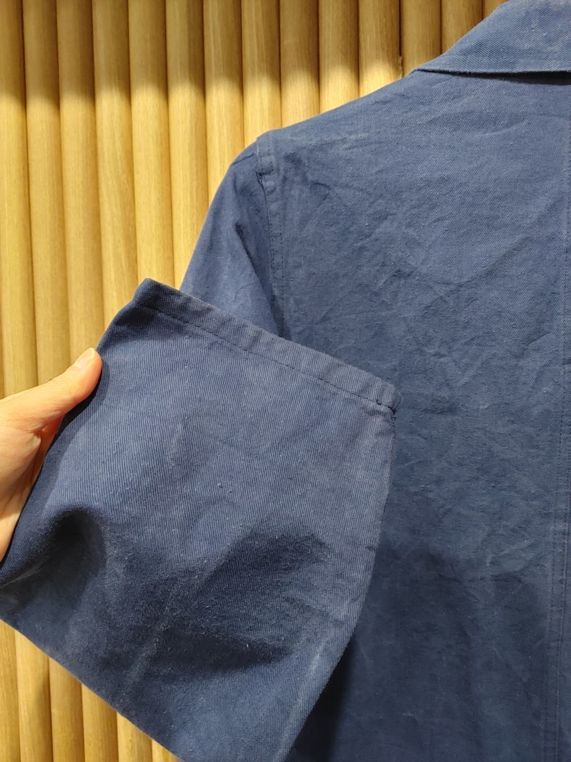 무배) 빈티지 워싱 프렌치 워크자켓 - M/L 상품이미지4