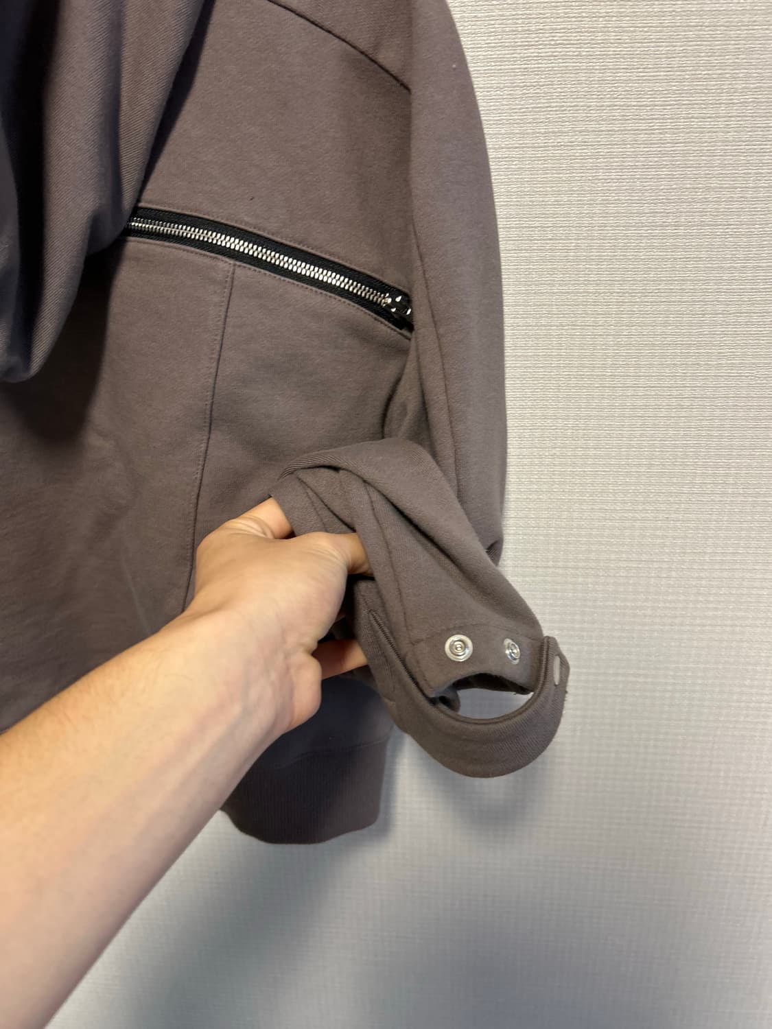 MINKIMHO 민킴호 차콜 후드집업 2사이즈 상품이미지4