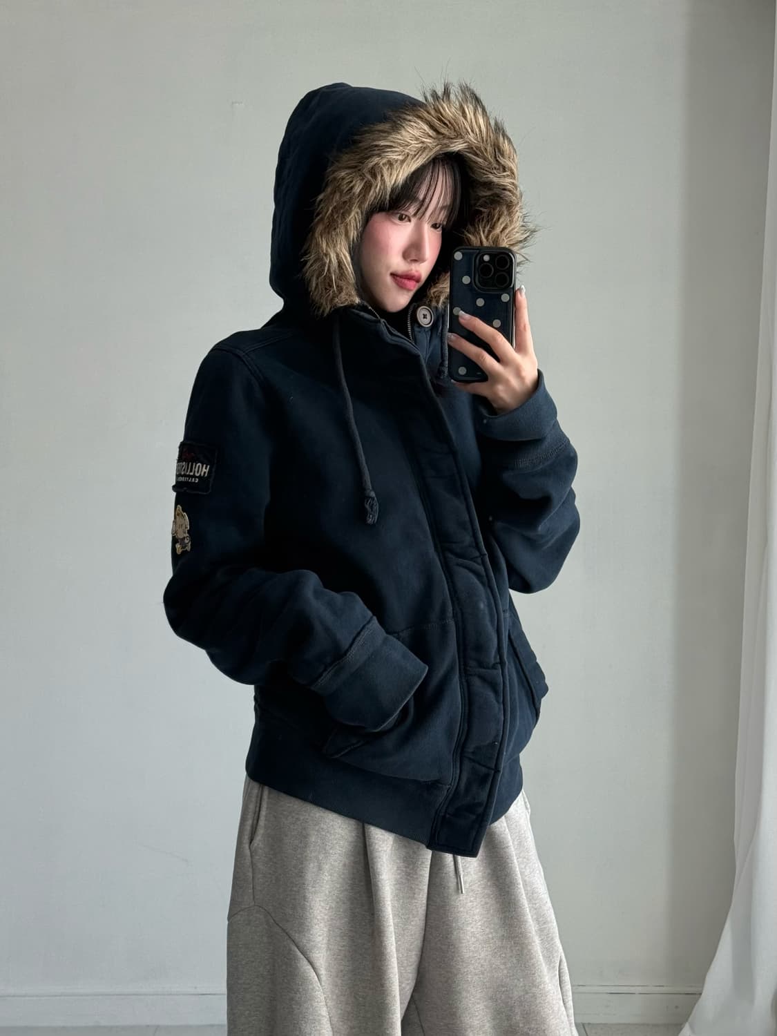 홀리스터 울프죠 후드집업 상품이미지4