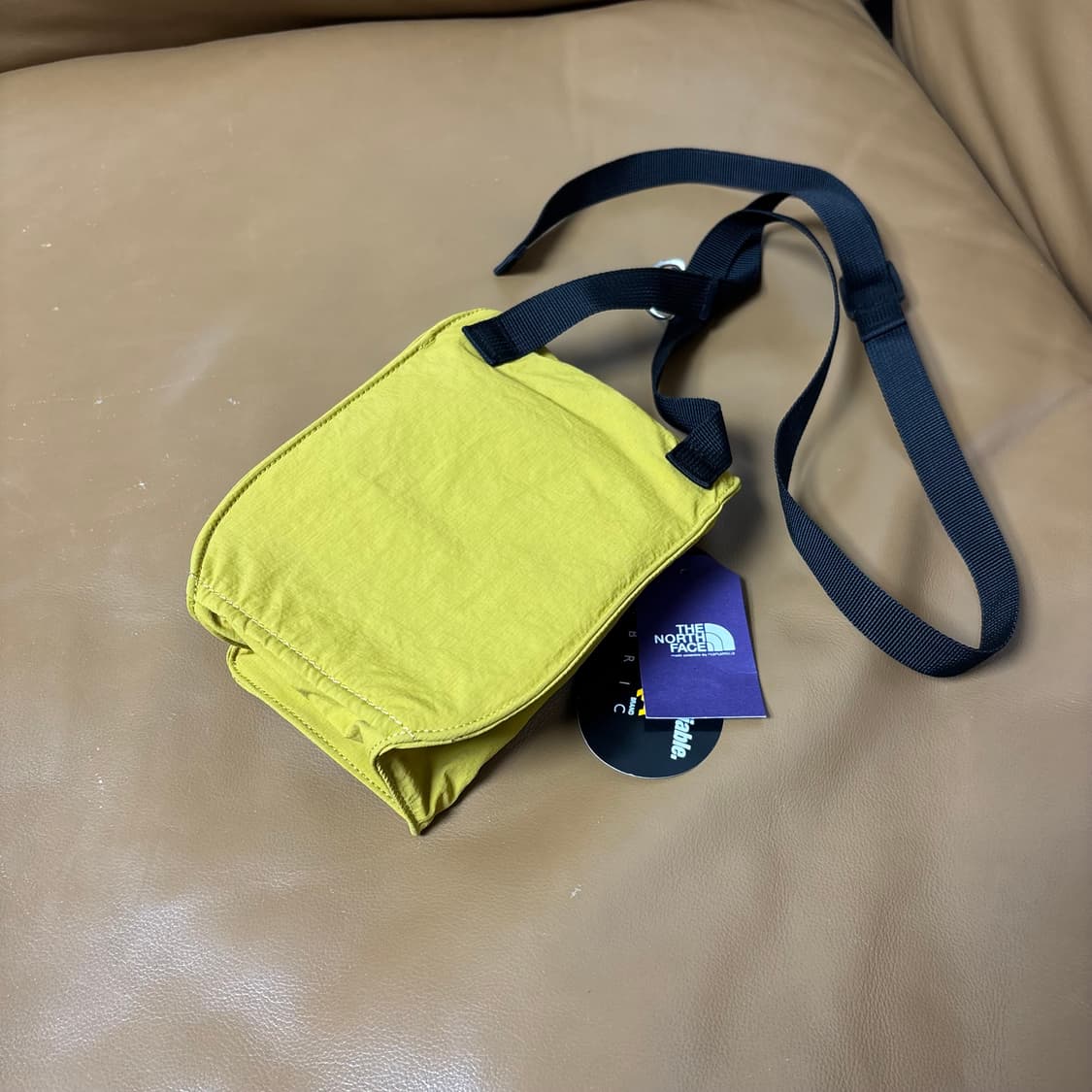 나나미카 노스페이스 퍼플라벨 샤코슈 미니백 크로스백 가방 머스타드 상품이미지4