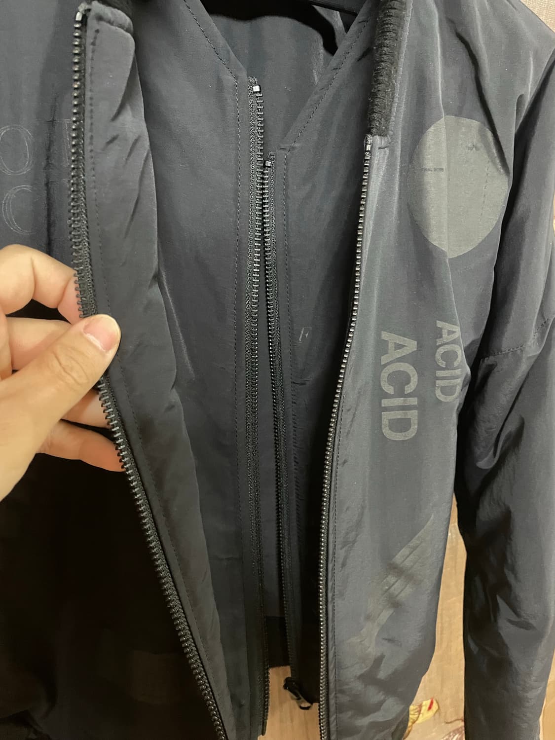 혜인서 크롭 봄버자켓 1 상품이미지3