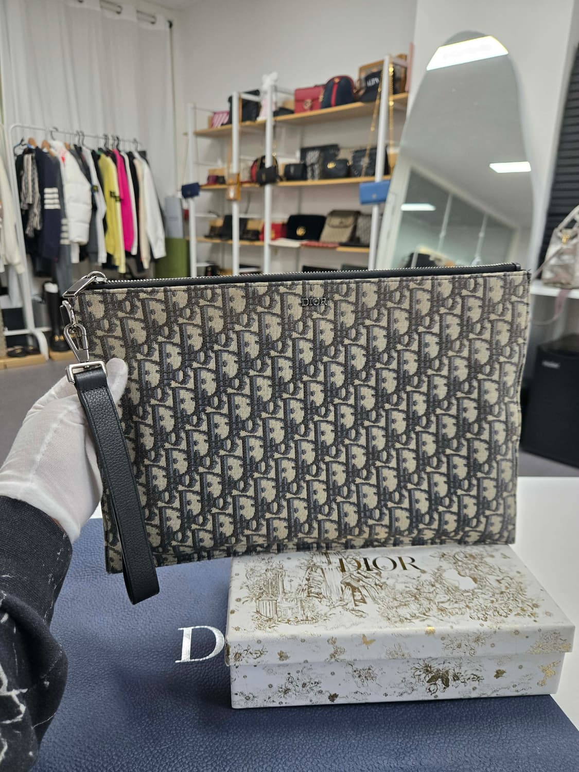 [50%세일] 디올 오블리크 클러치백 상품이미지1