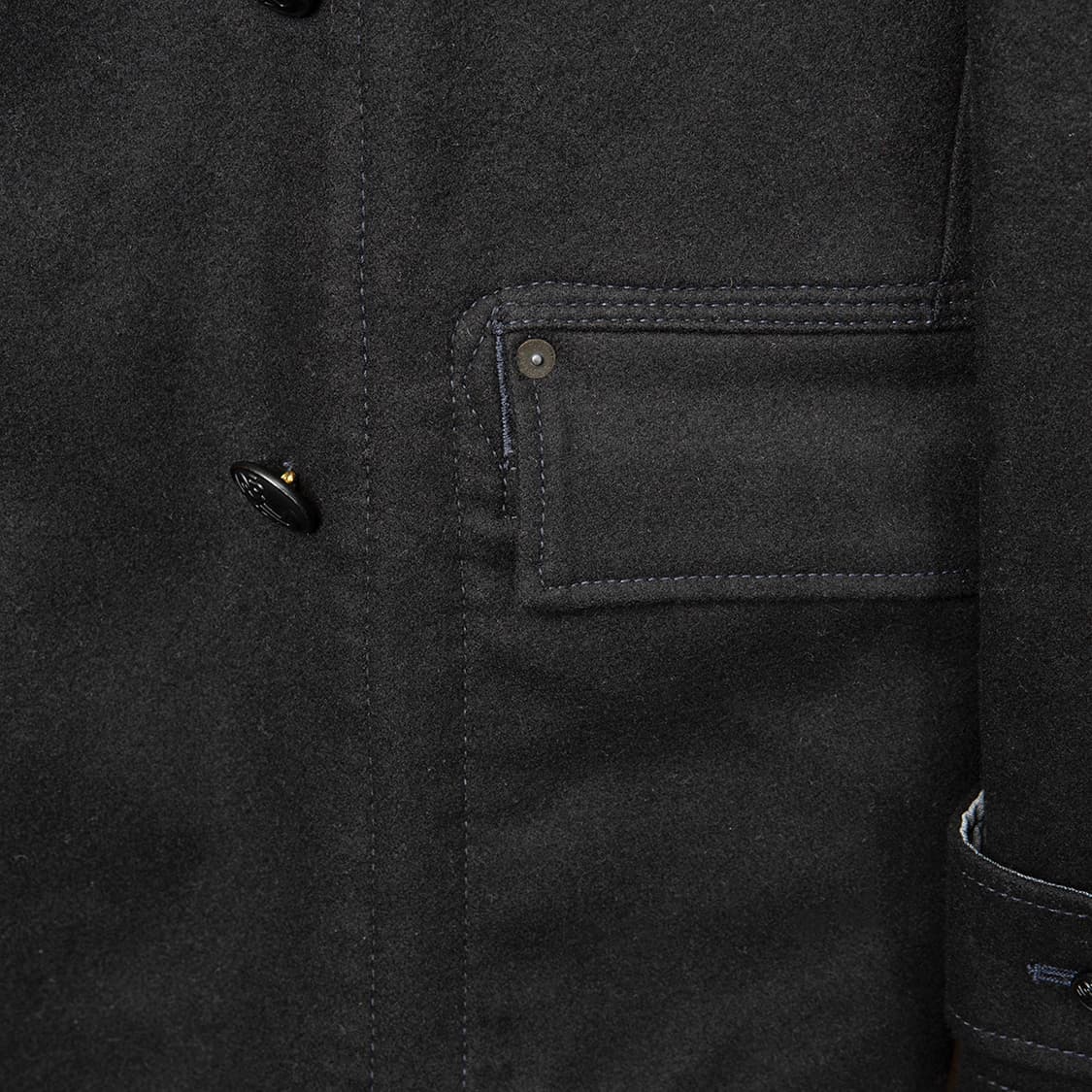 [103] 00s 폴로진스 컴퍼니 울 미해군 피코트  상품이미지6