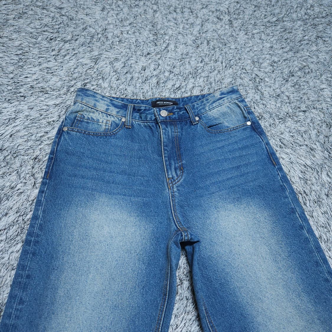 피스워커) 31 남자 와이드팬츠 와이드데님 / 왕눈이샵 상품이미지2