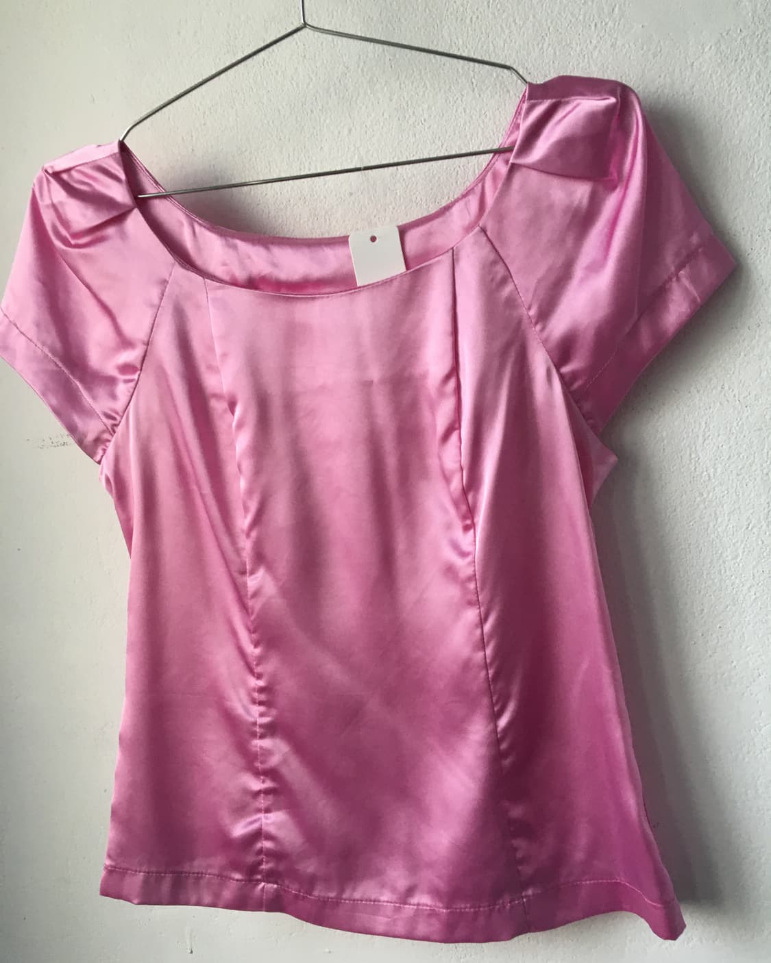 Glossy pink top 상품이미지3